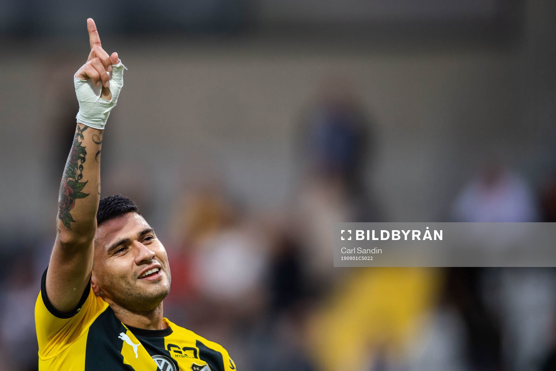 Häckens Paulinho jublar