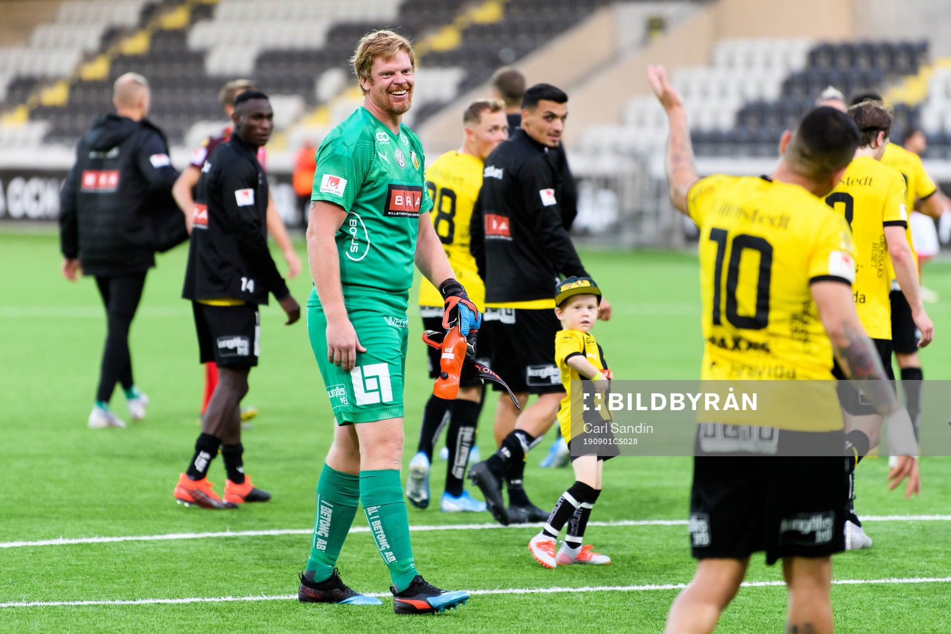 Häckens målvakt Christoffer Källqvist
