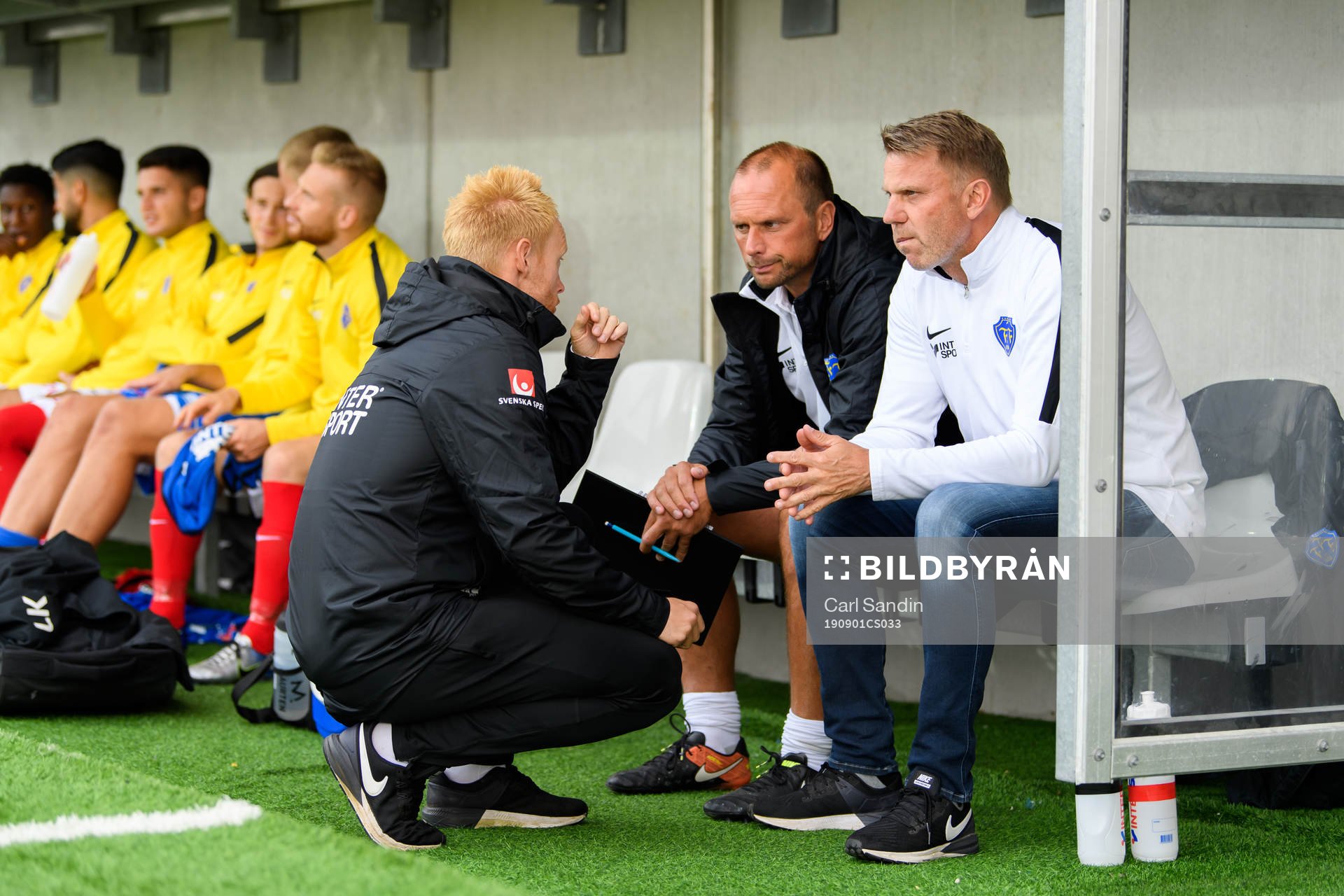 Falkenbergs tränare Hasse Eklund