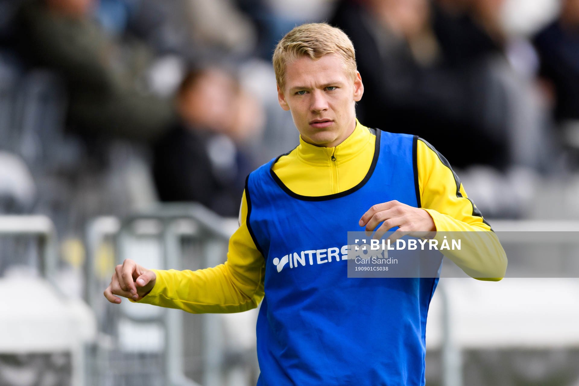 Falkenbergs Melker Nilsson värmer upp