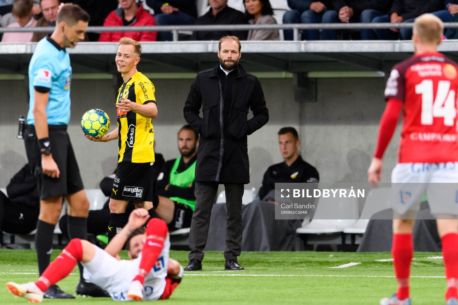 Häckens tränare Andreas Alm