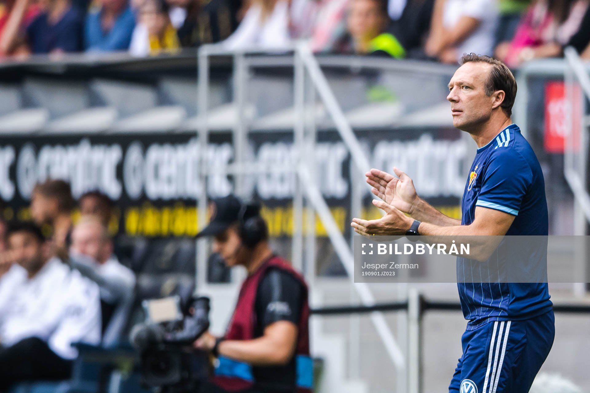 Djurgårdens tränare Kim Bergstrand