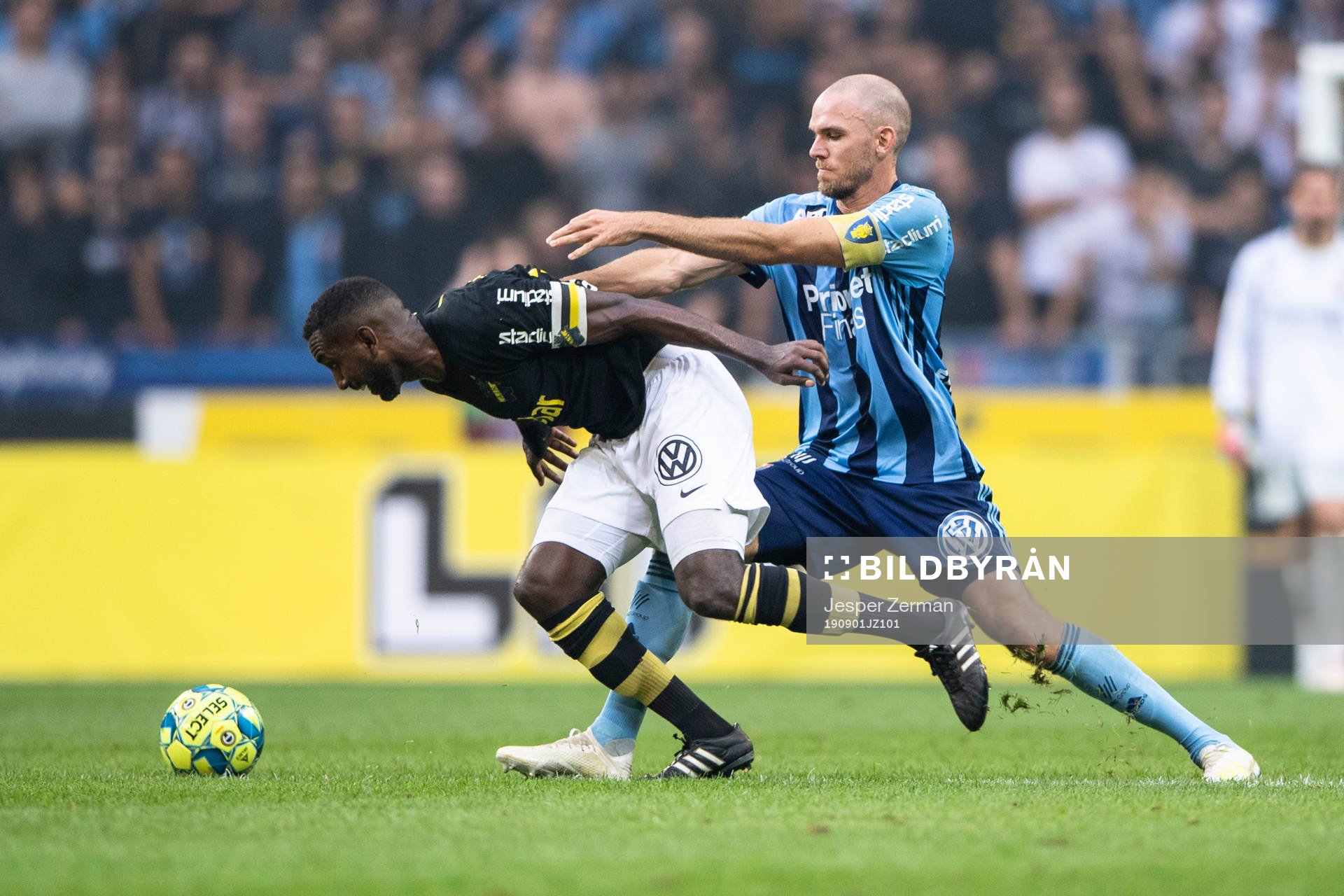 s Henok Goitom och Djurgårdens Marcus Danielson