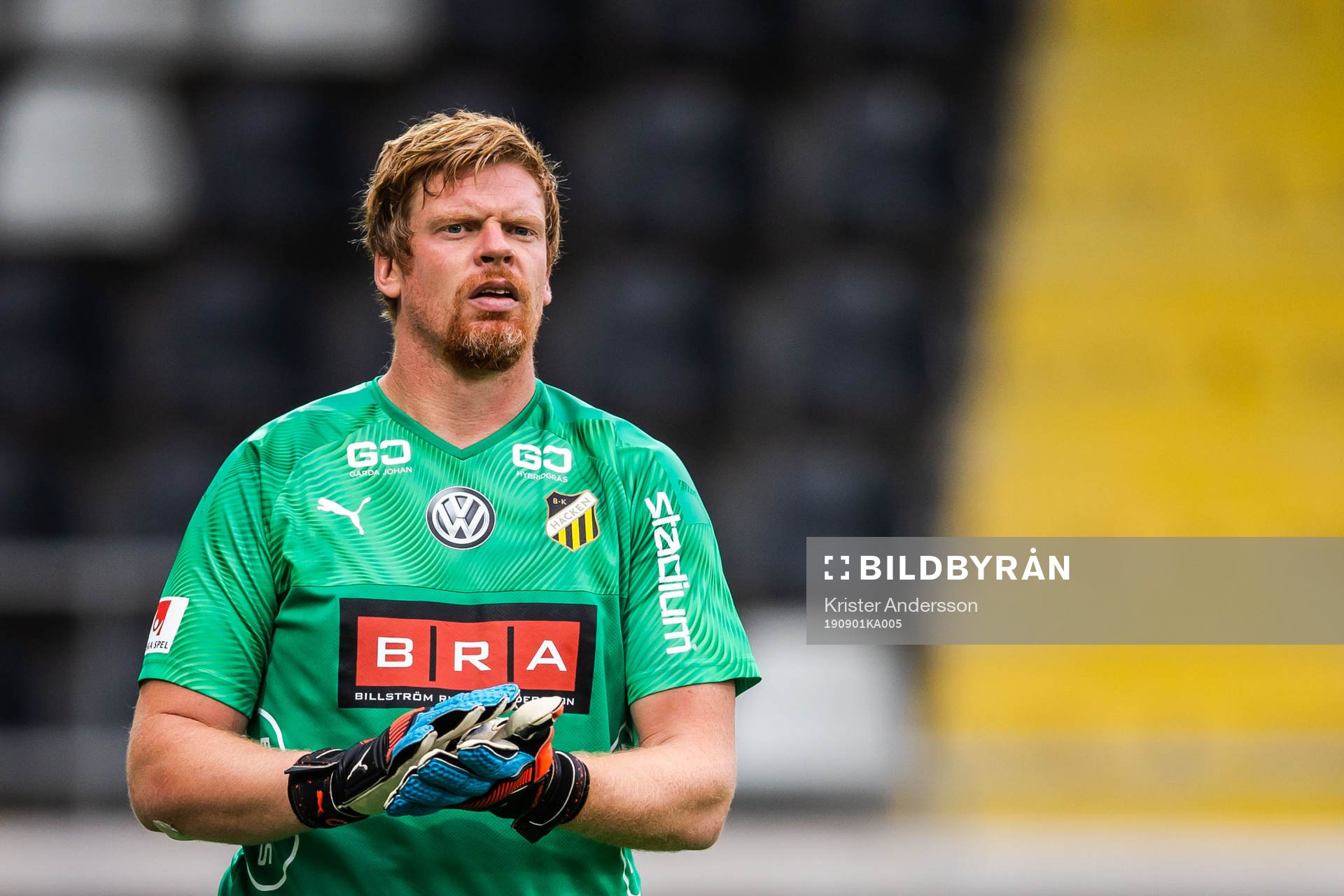 Häckens målvakt Christoffer Källqvist