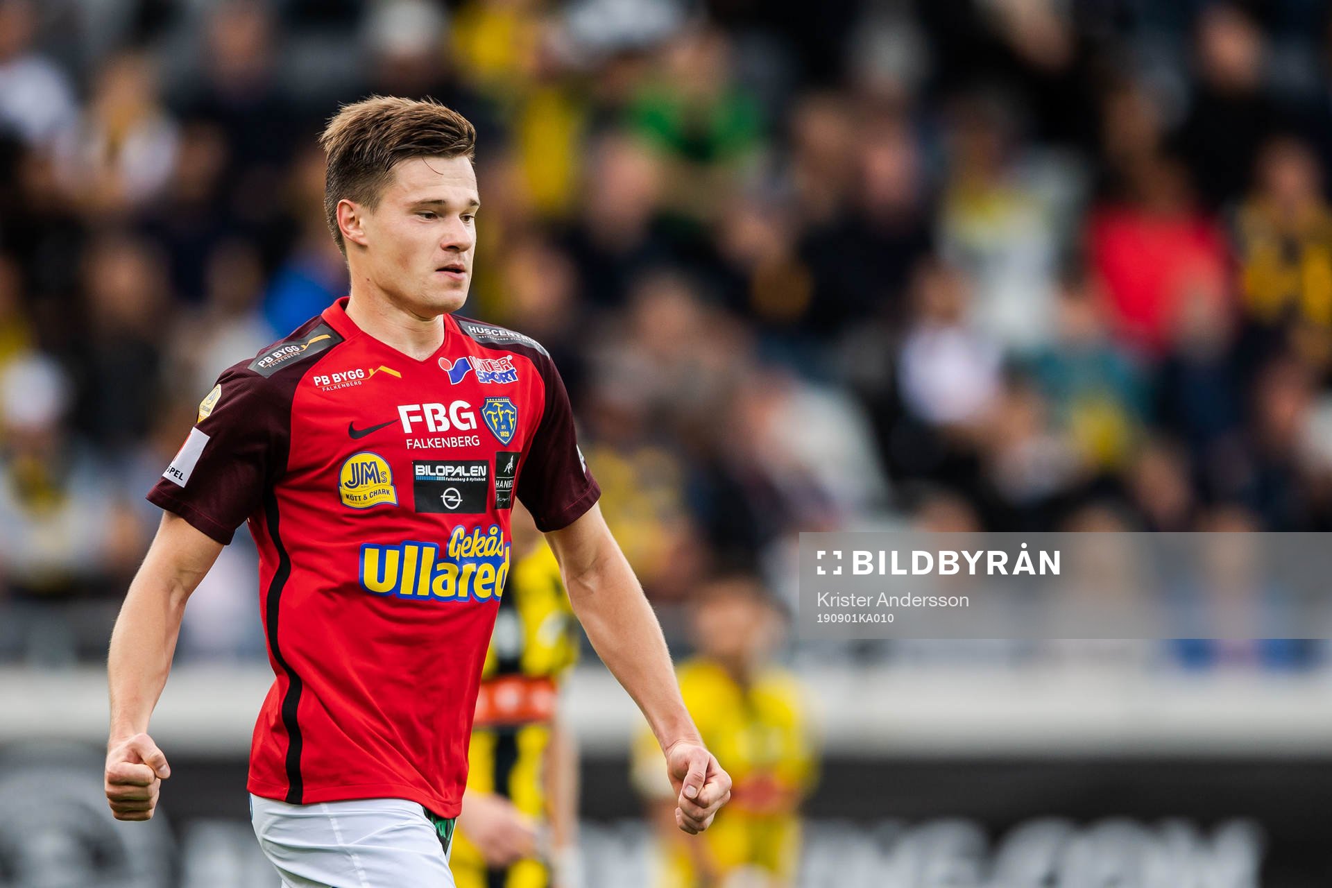 Falkenbergs Kirill Pogrebnyak jublar