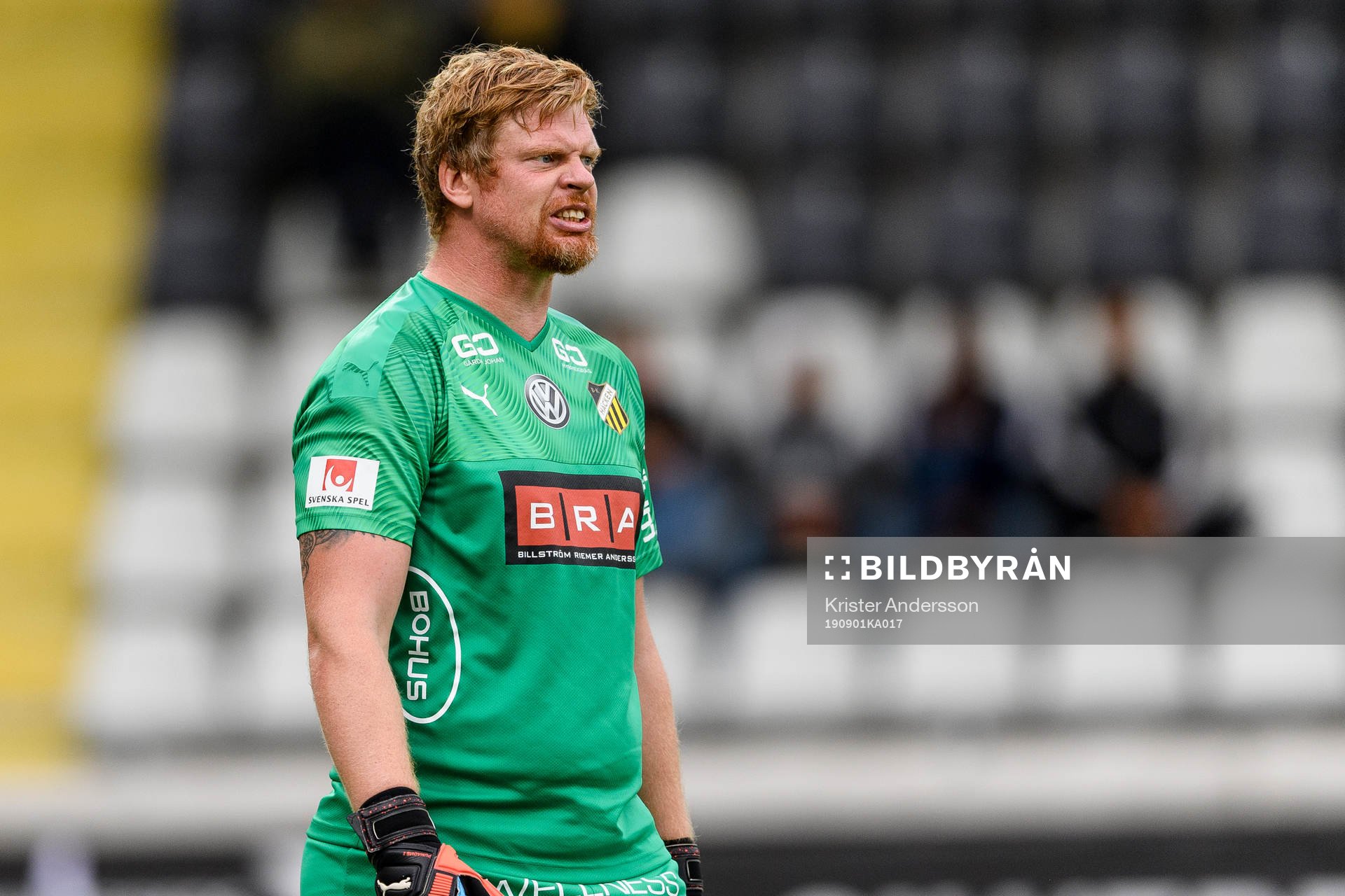 Häckens målvakt Christoffer Källqvist