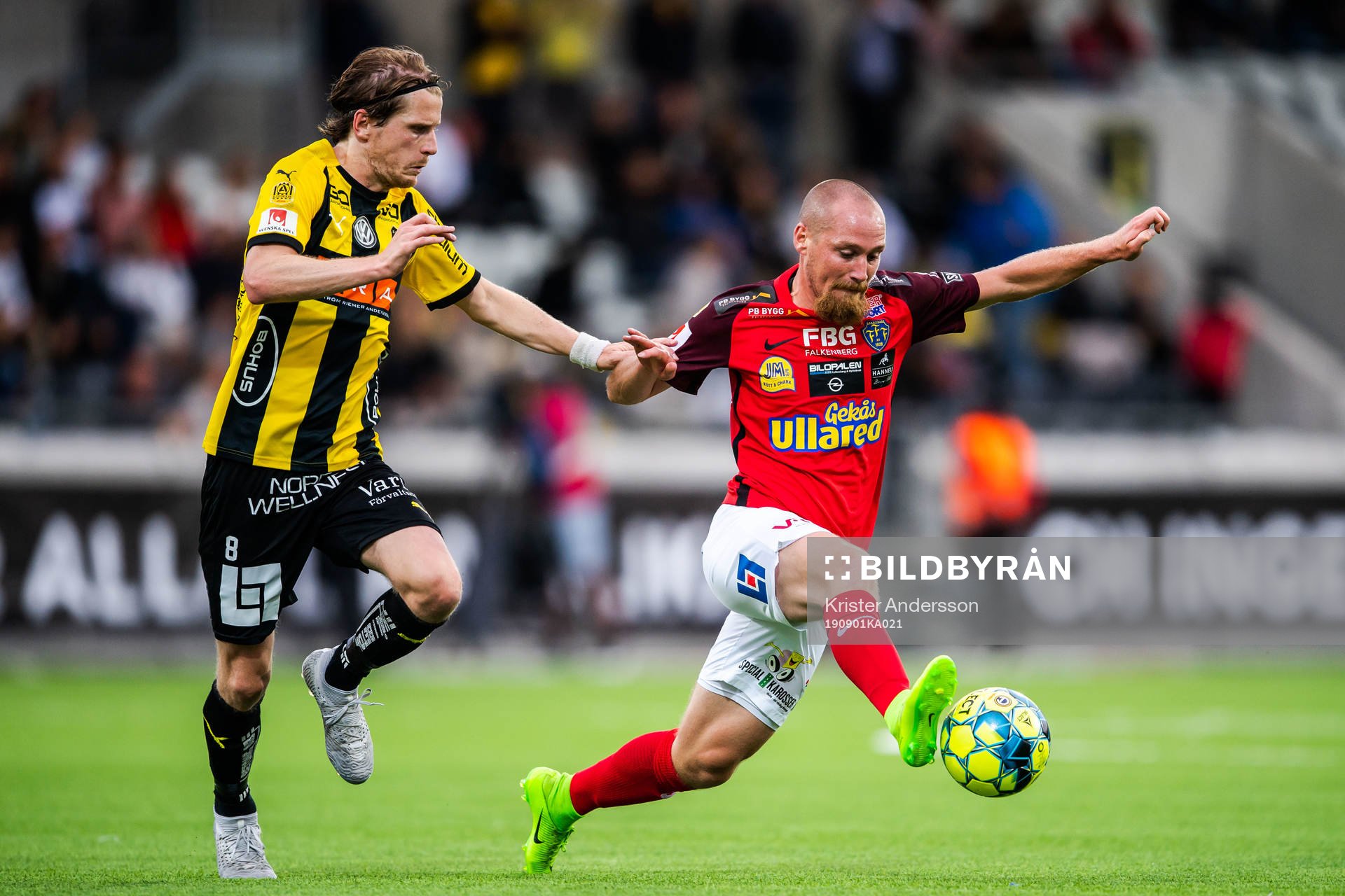 Häckens Erik Friberg och Falkenbergs Christoffer Carlsson