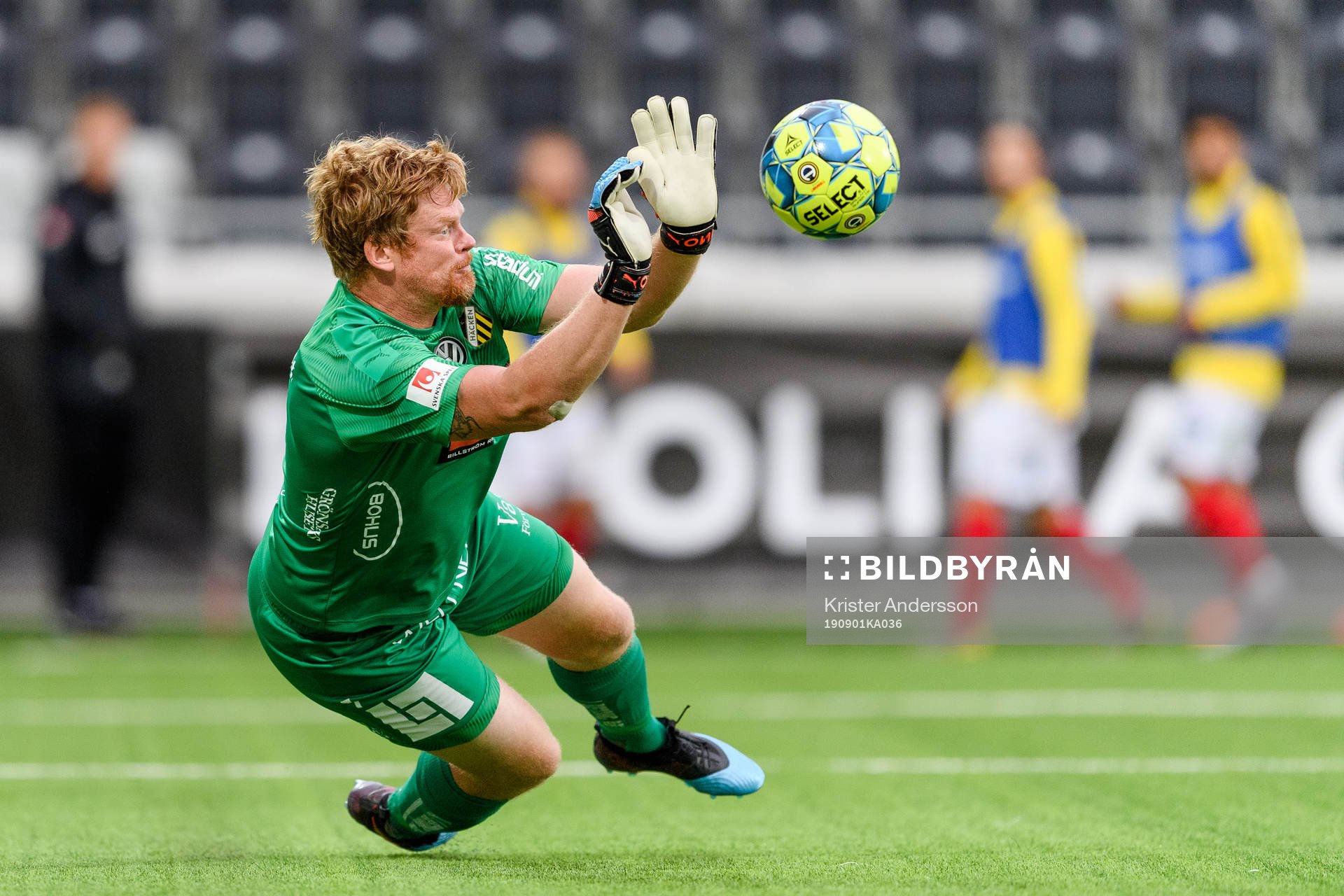 Häckens målvakt Christoffer Källqvist