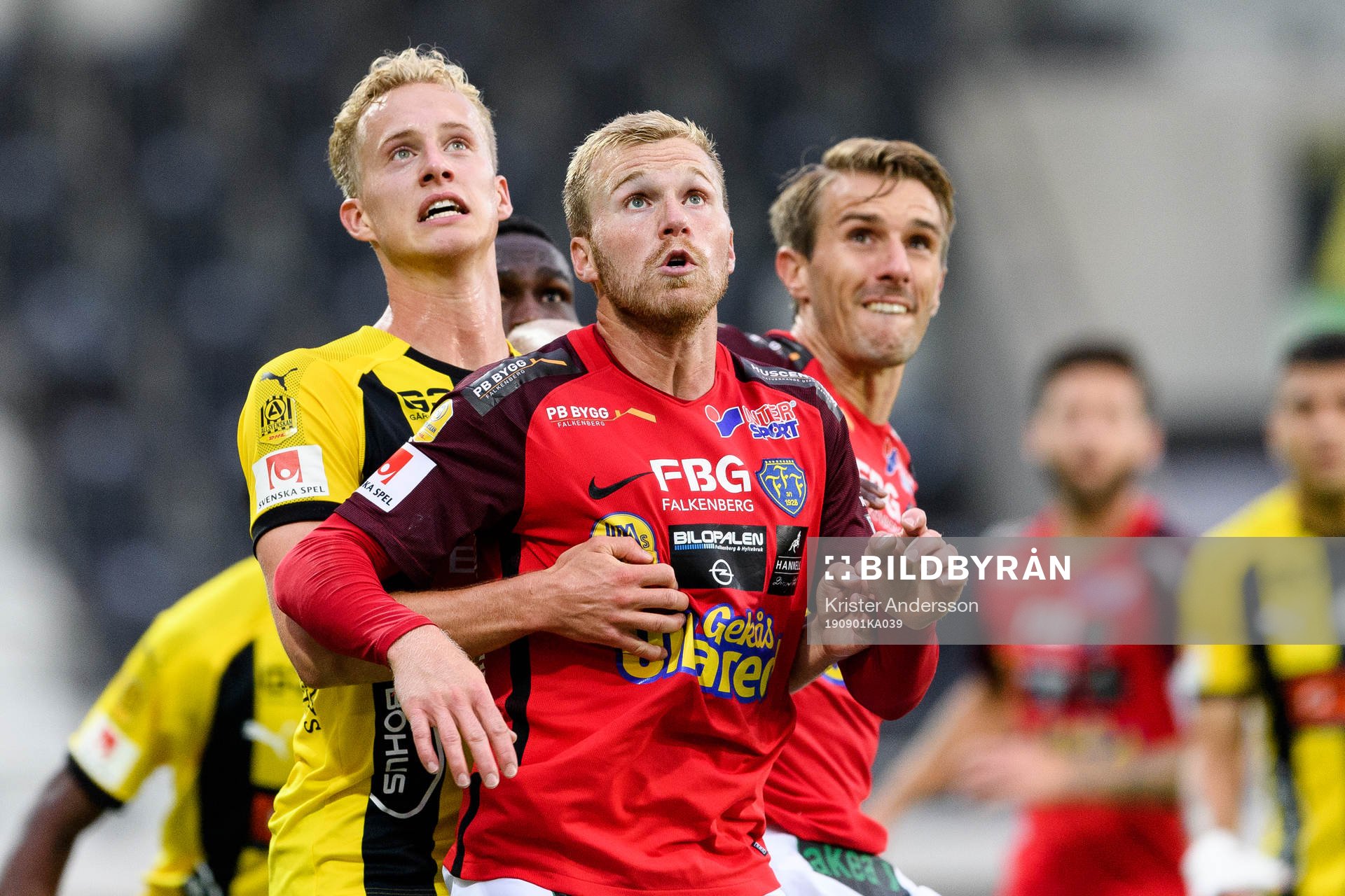 Häckens Gustav Berggren och Falkenbergs Per Karlsson
