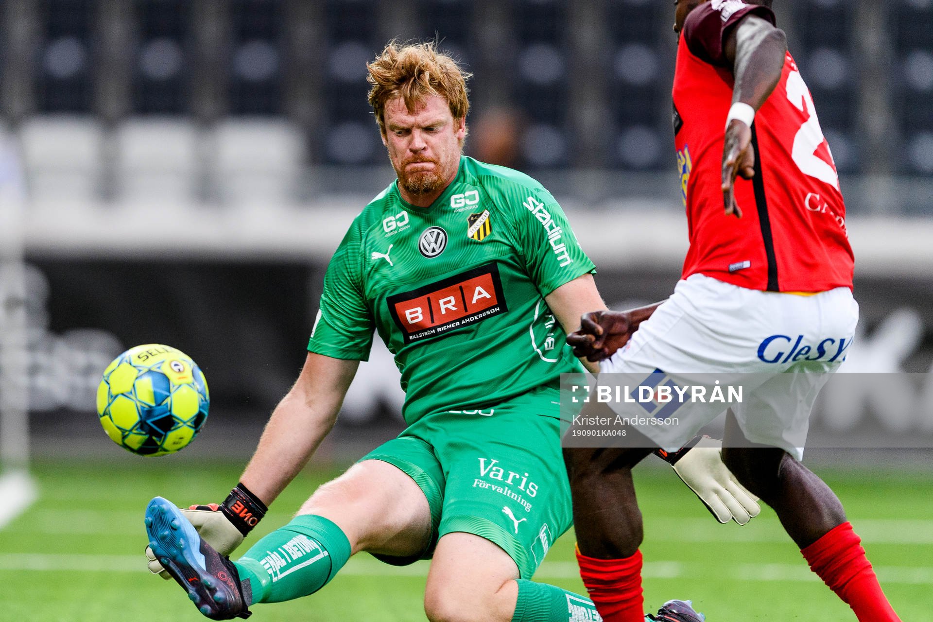 Häckens målvakt Christoffer Källqvist