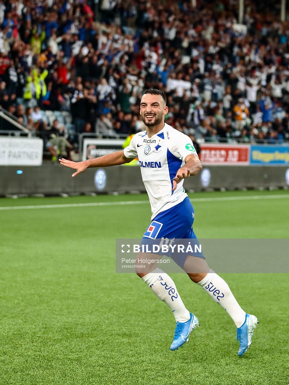 IFK Norrköpings Sead Haksabanovic jublar
