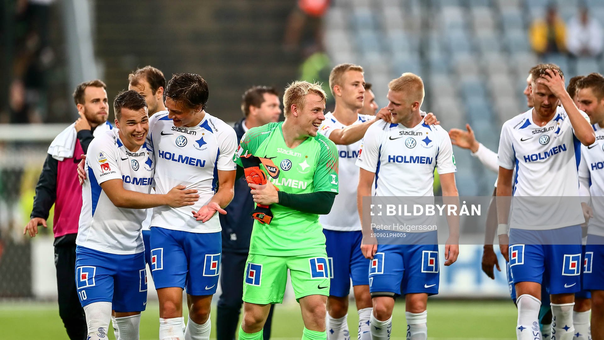IFK Norrköpings spelare med Simon Skrabb , Rasmus