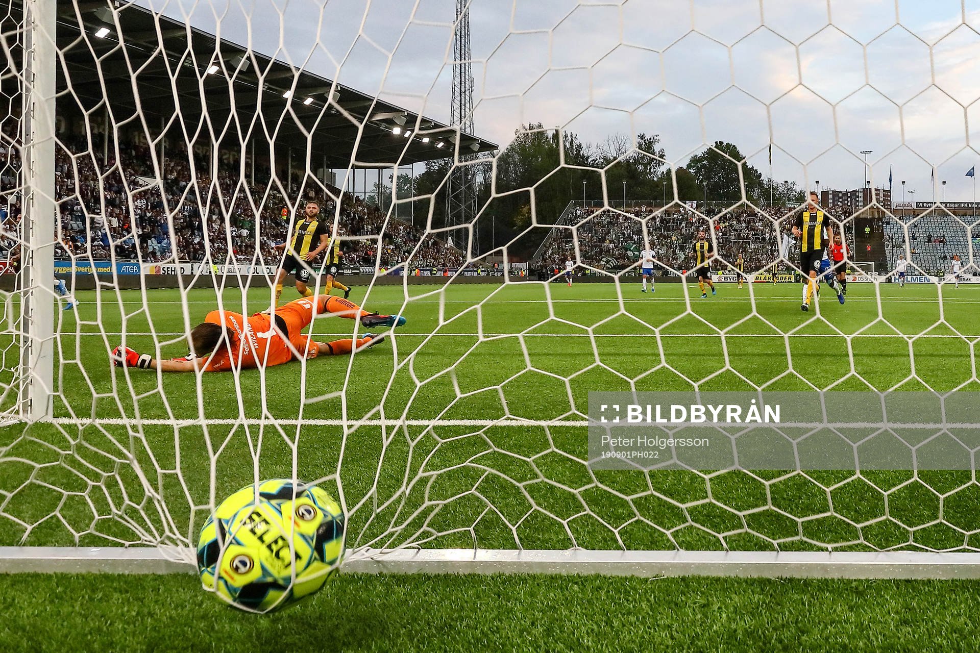 Mål 2-0 av IFK Norrköpings Sead Haksabanovic förbi