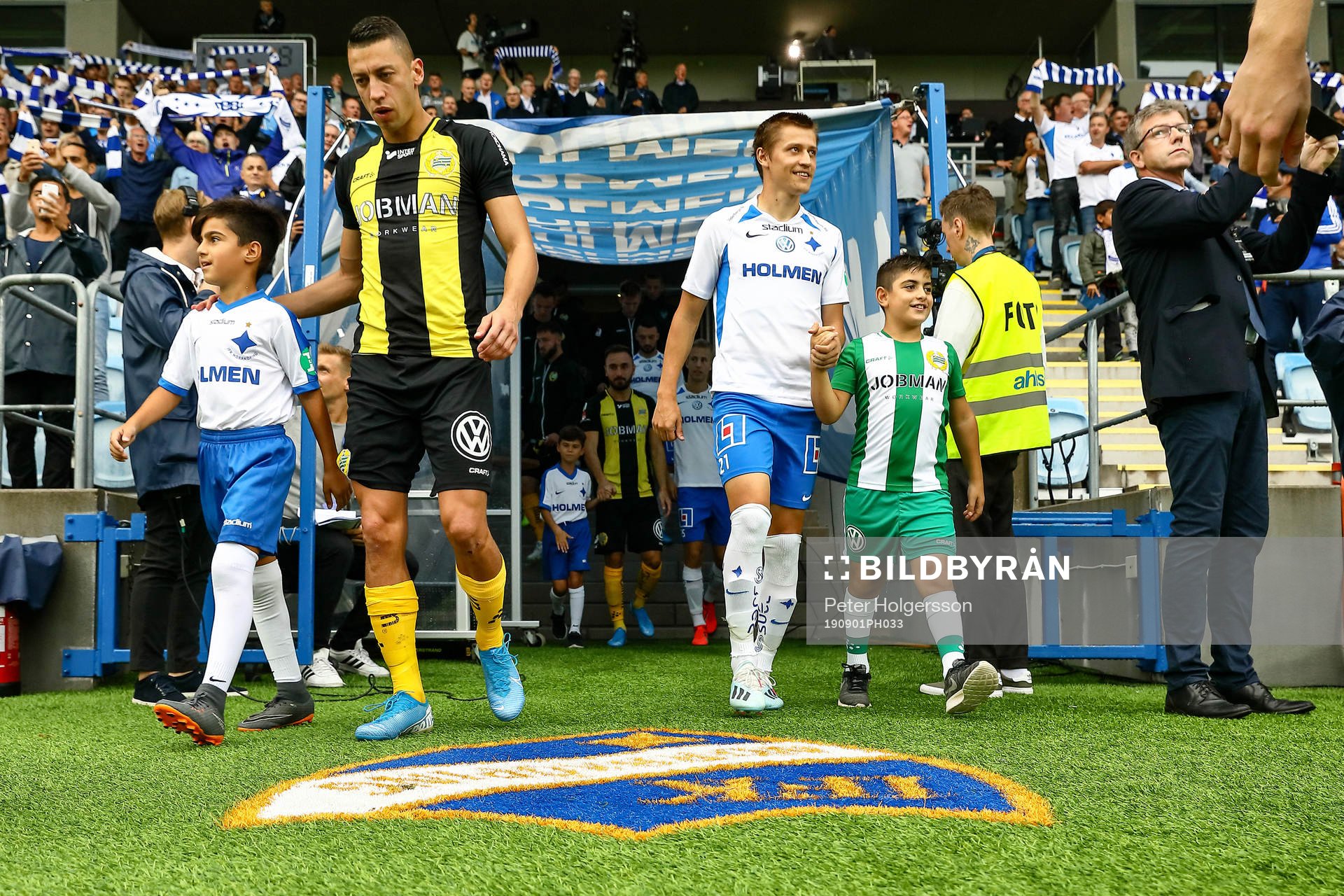 Hammarbys Nikola Djurdjic som fick rött kort idag och IFK