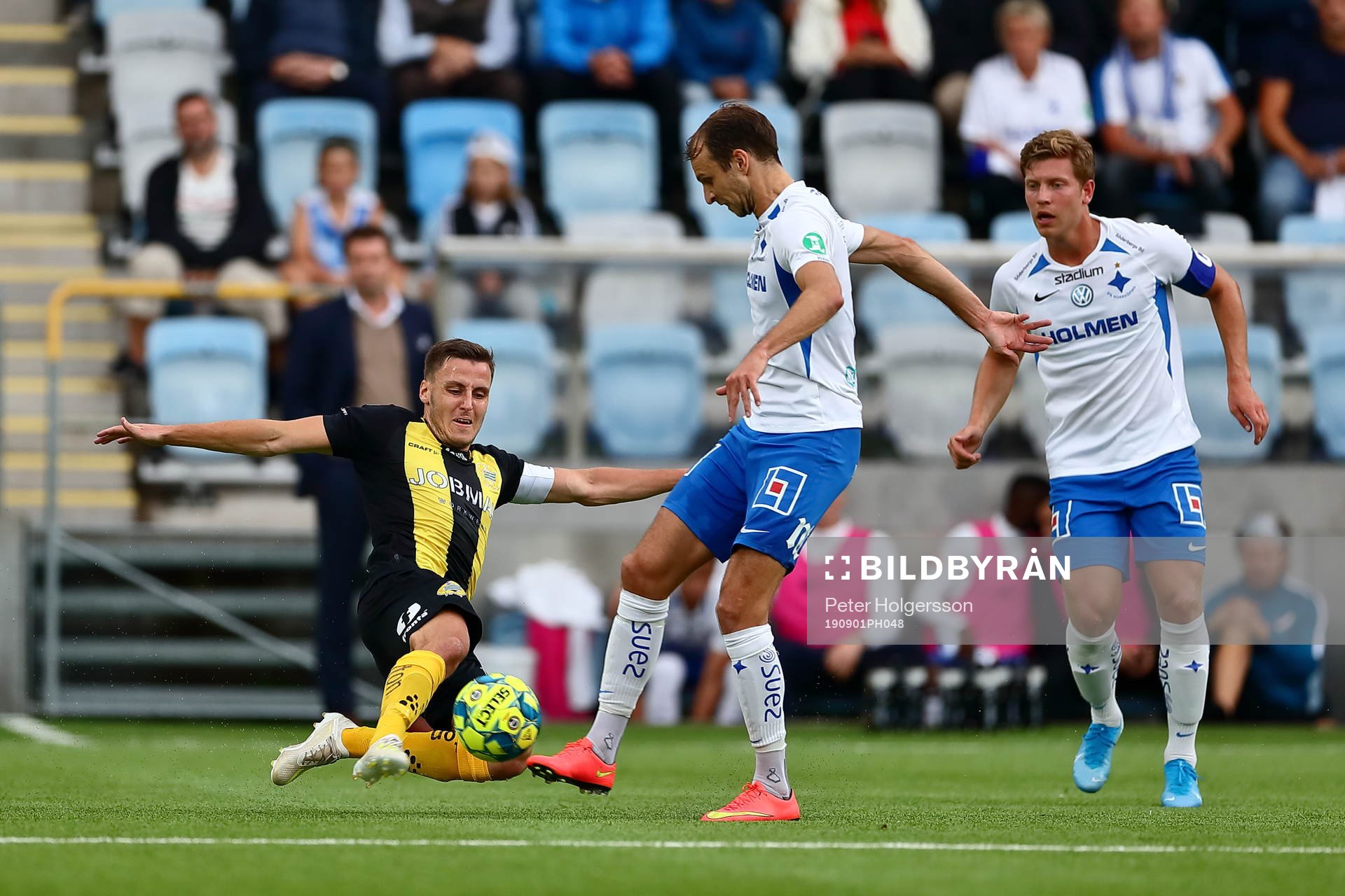 IFK Norrköpings Lars Krogh Gerson och Alexander Fransson