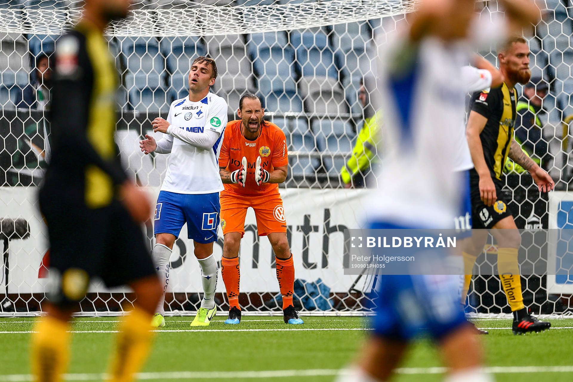 Hammarbys målvakt Johan Wiland