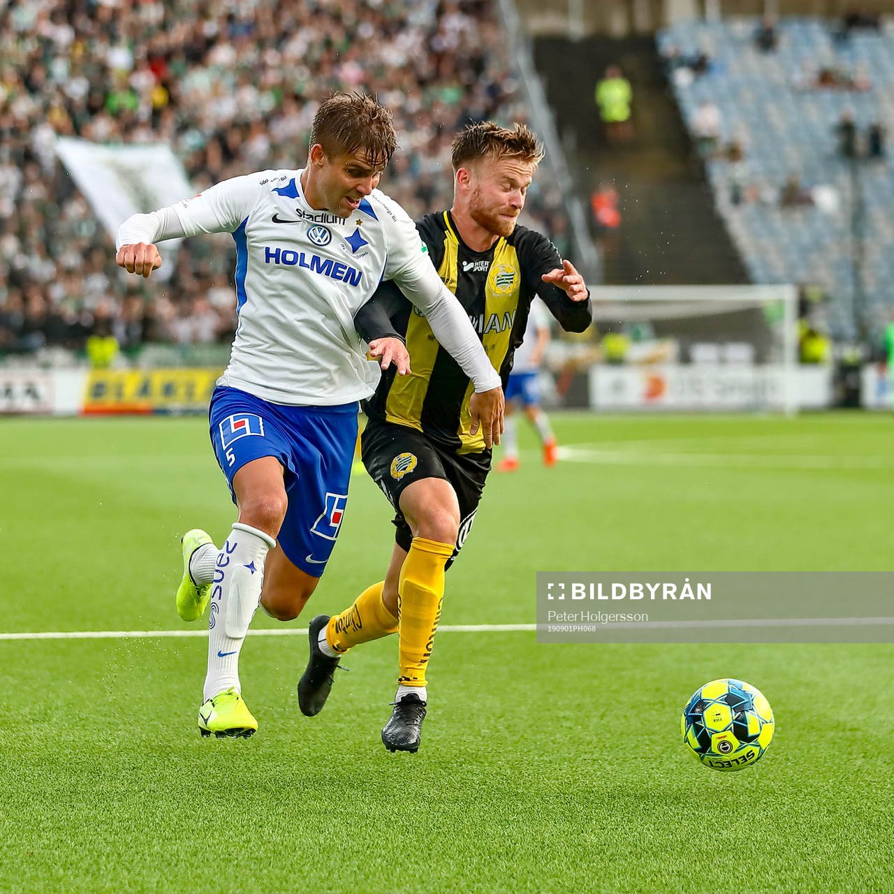 IFK Norrköpings Christoffer Nyman och Hammarbys Dennis