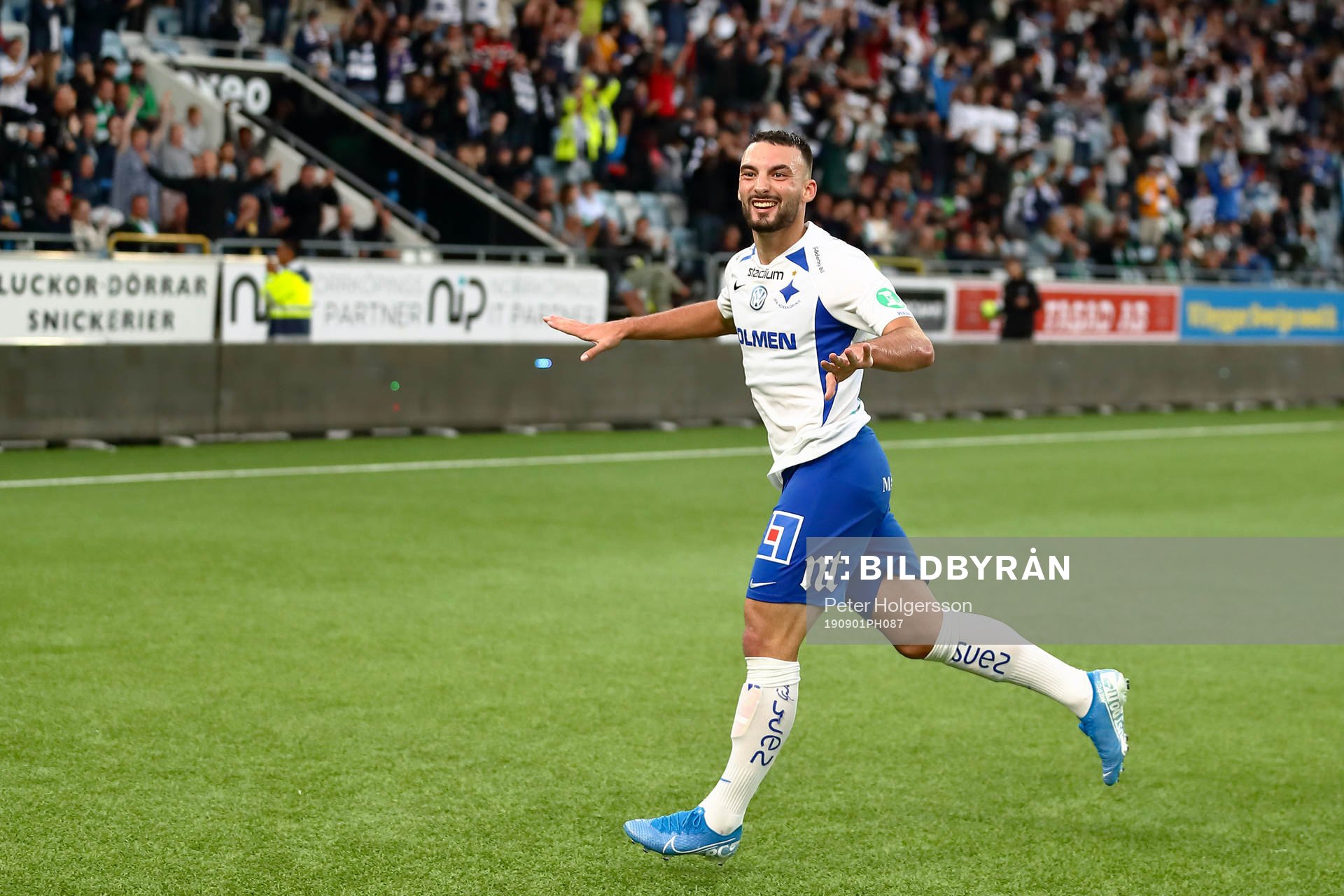 IFK Norrköpings Sead Haksabanovic jublar