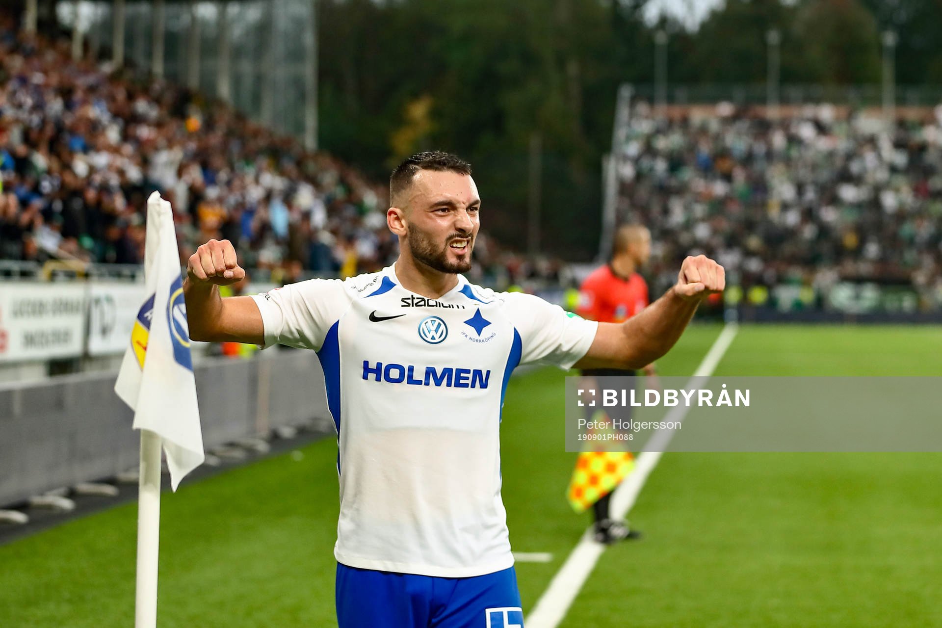 IFK Norrköpings Sead Haksabanovic jublar