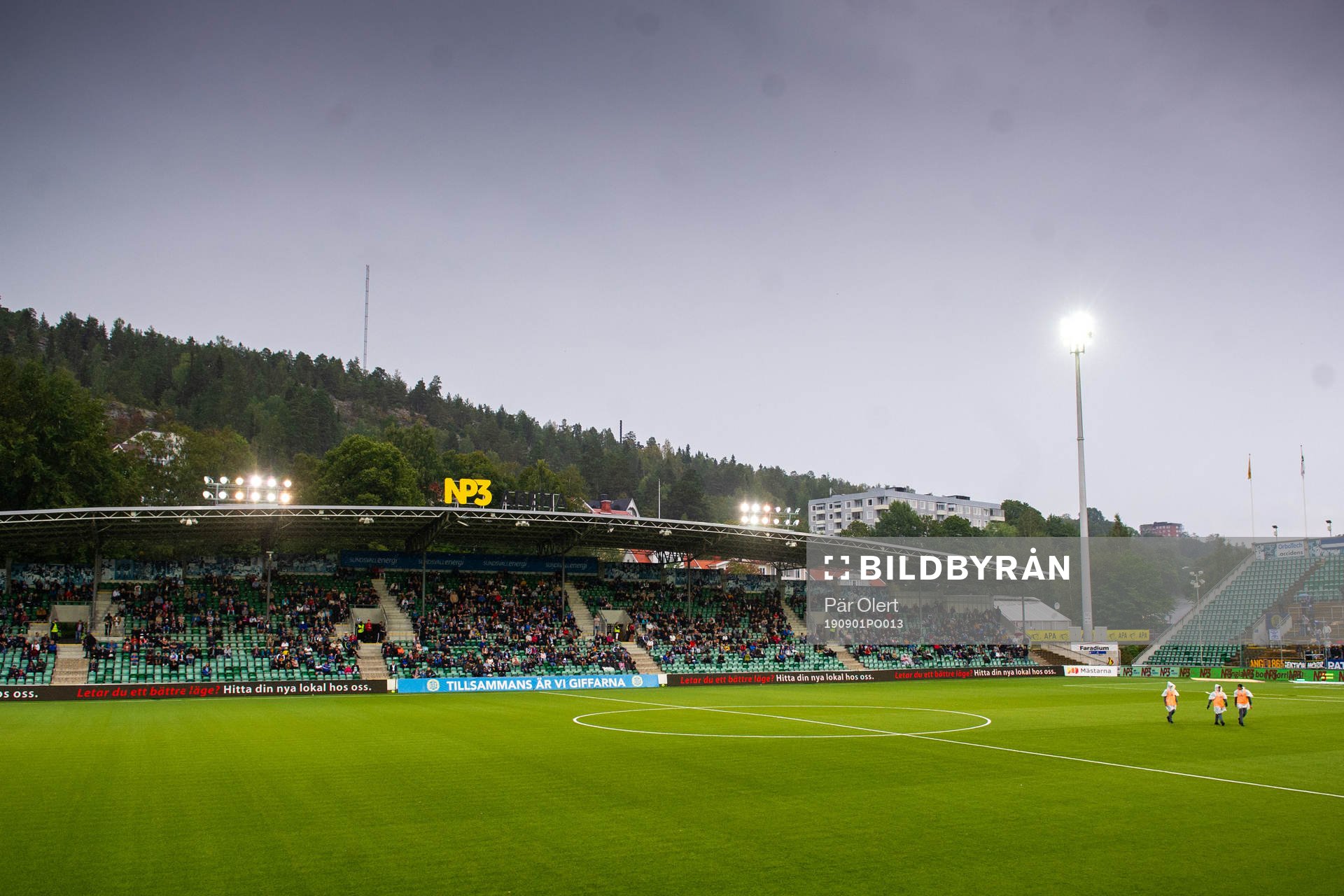 Vy över NP3 arena
