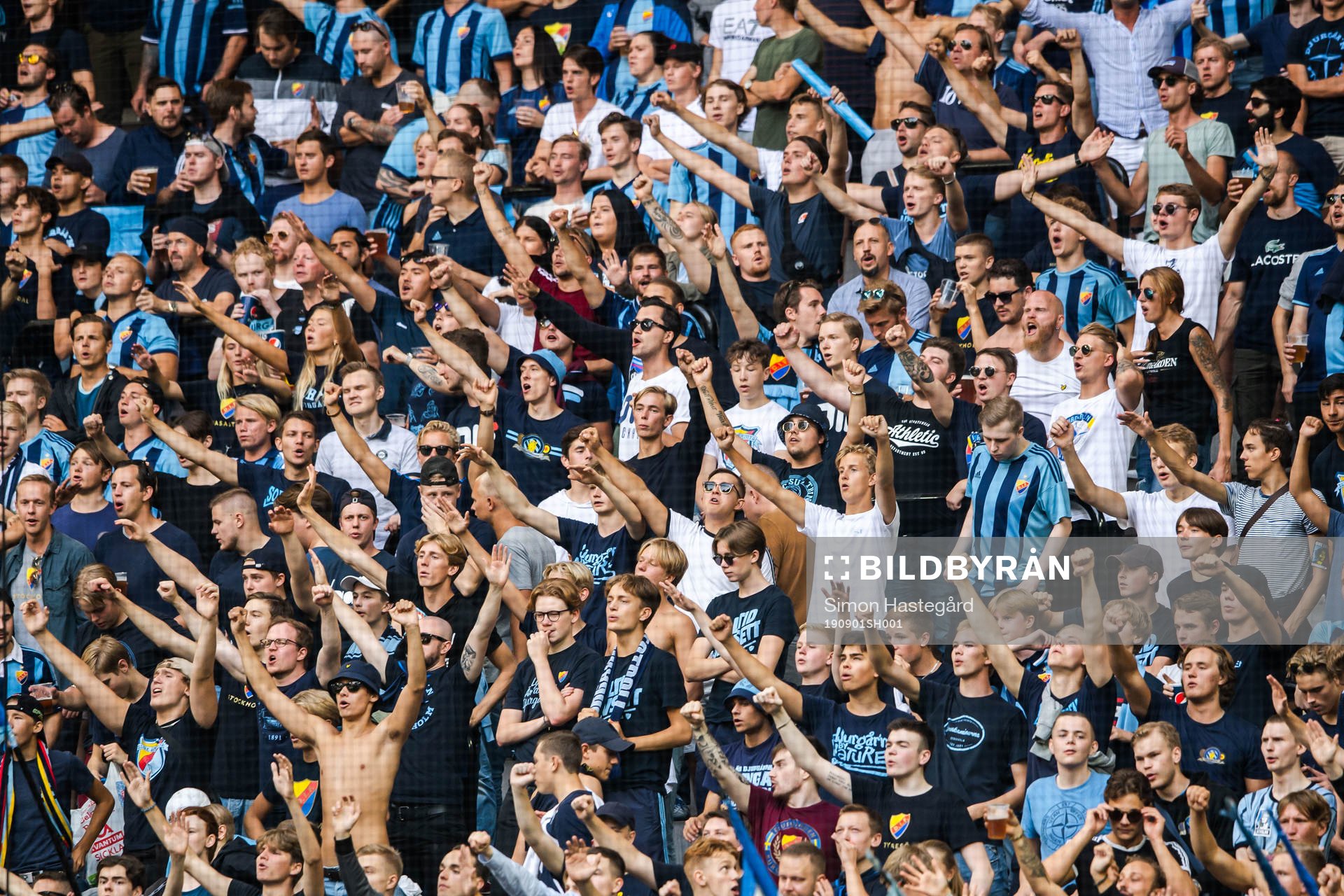 Djurgårdens supportrar