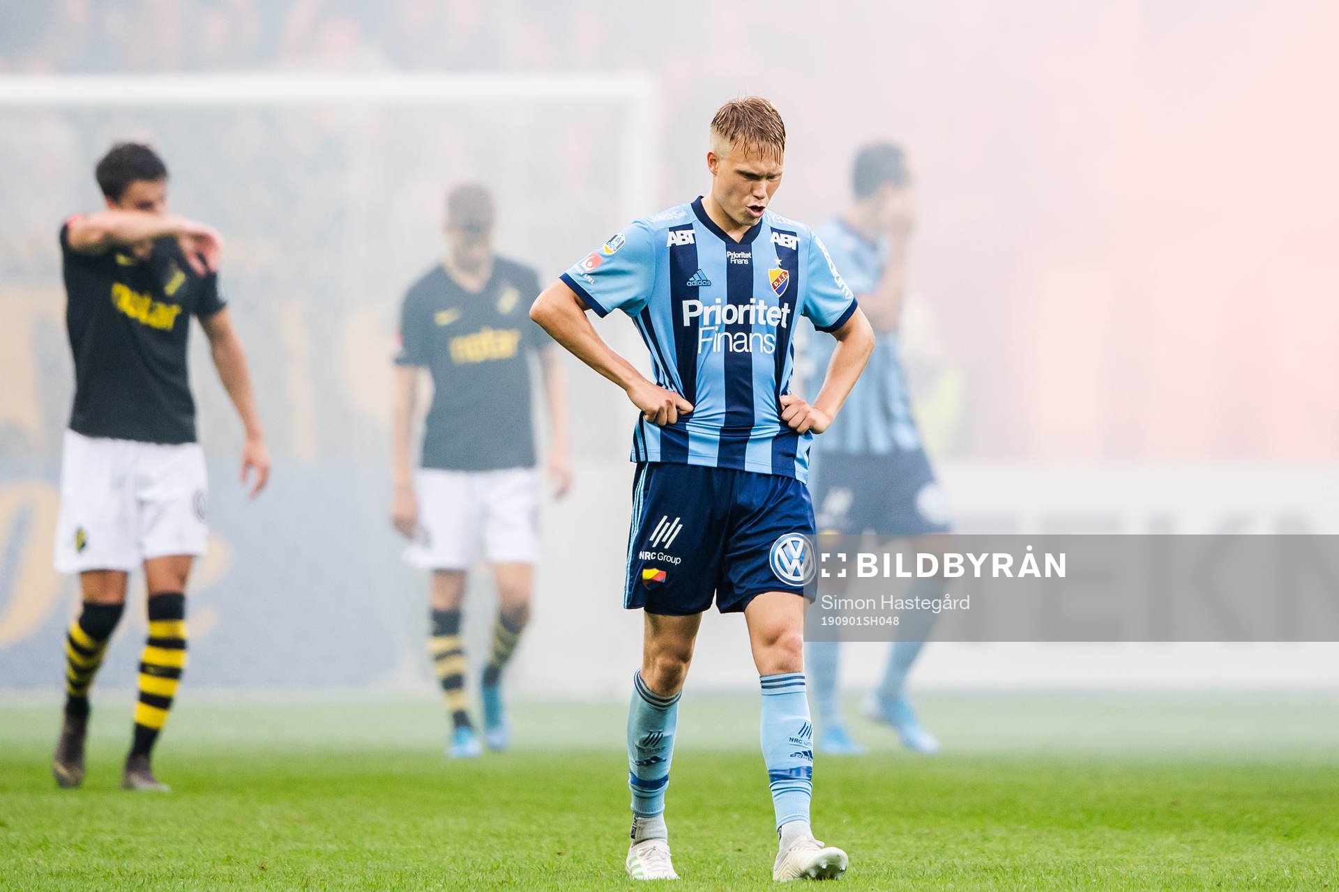 Djurgårdens Jonathan Augustinsson deppar