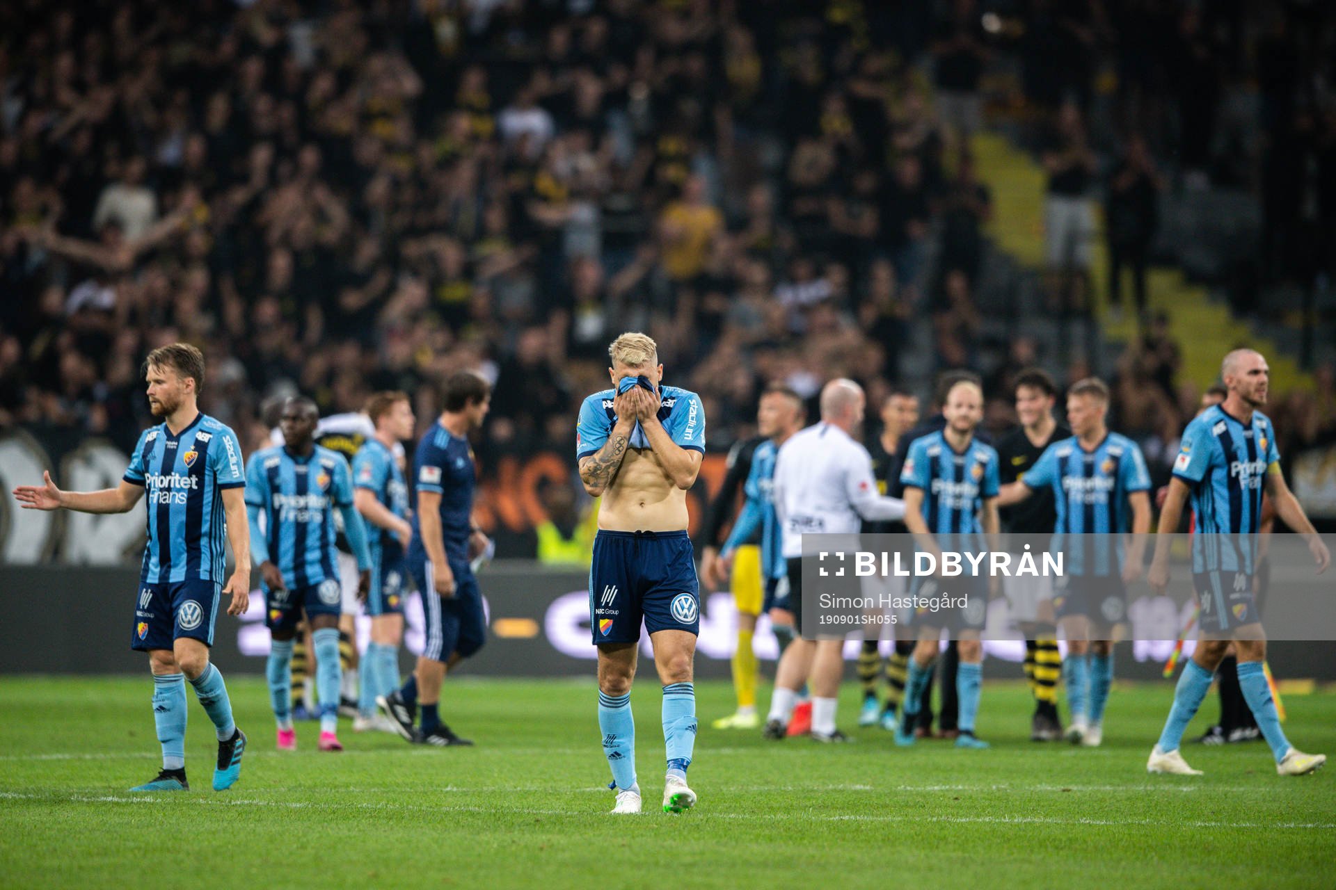 Djurgårdens Astrit Ajdarevic deppar