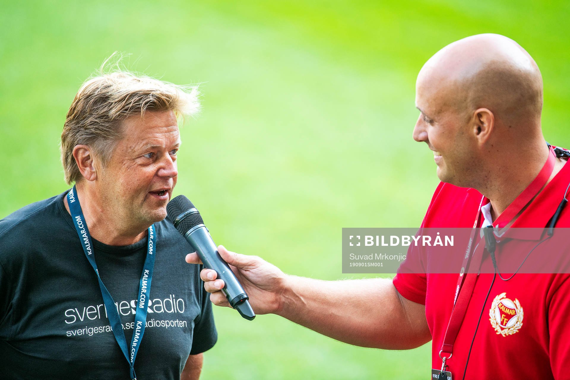 Sveriges Radios sportreporter Jan Rindstig