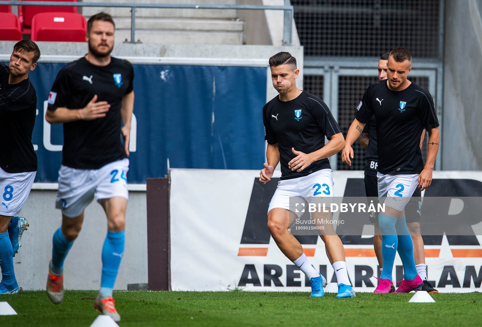 Malmö FFs Marcus Antonsson och Eric Larsson