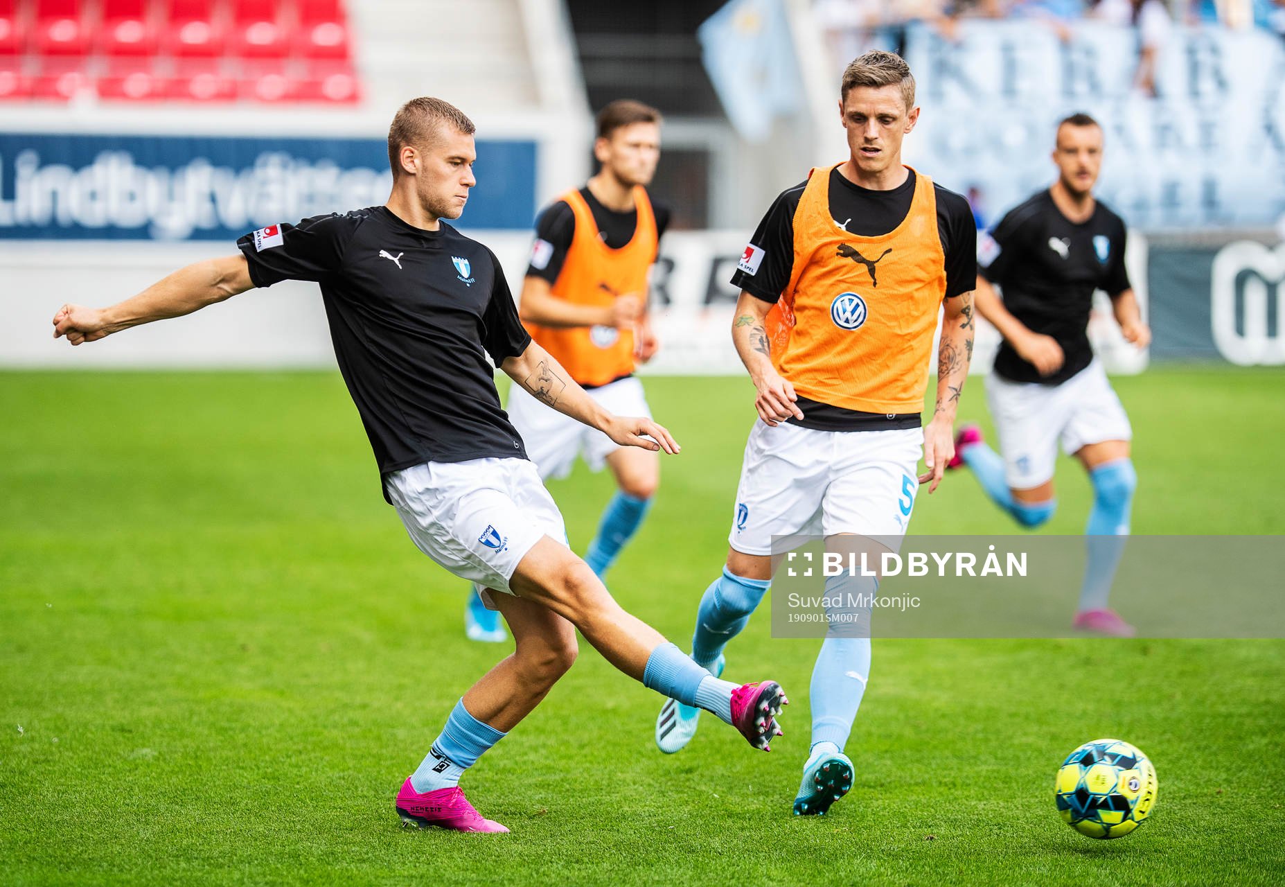 Malmö FFs Felix Beijmo och Sören Rieks