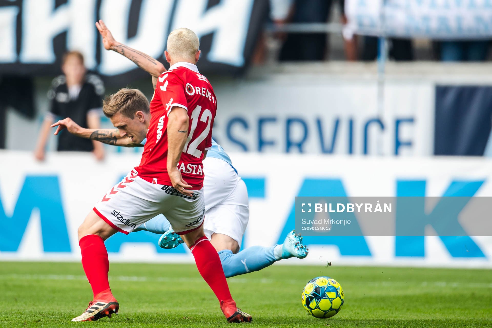 Malmö FFs Sören Rieks och Kalmars Jesper Manns