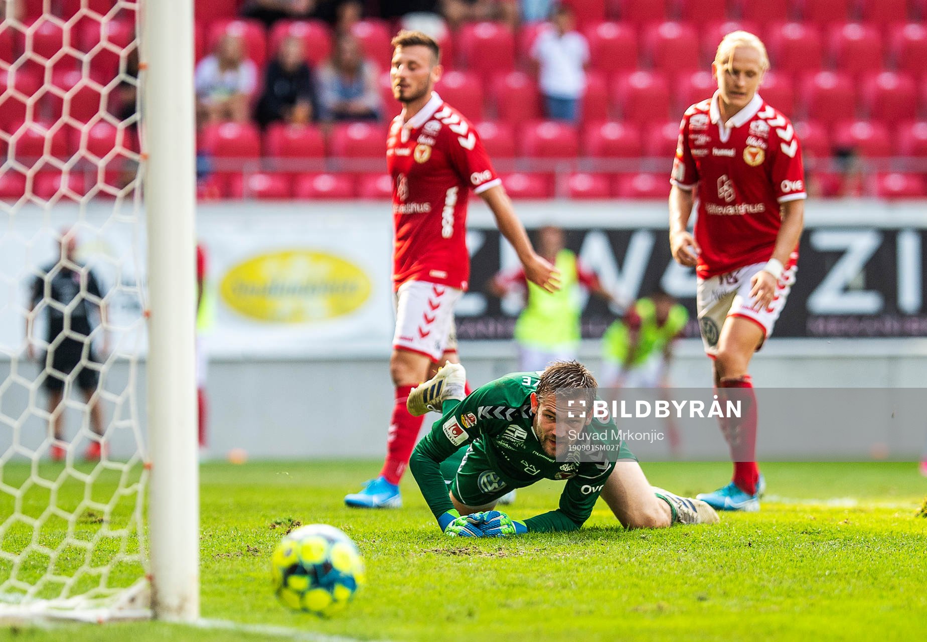 Kalmars målvakt Lucas Hägg-Johansson