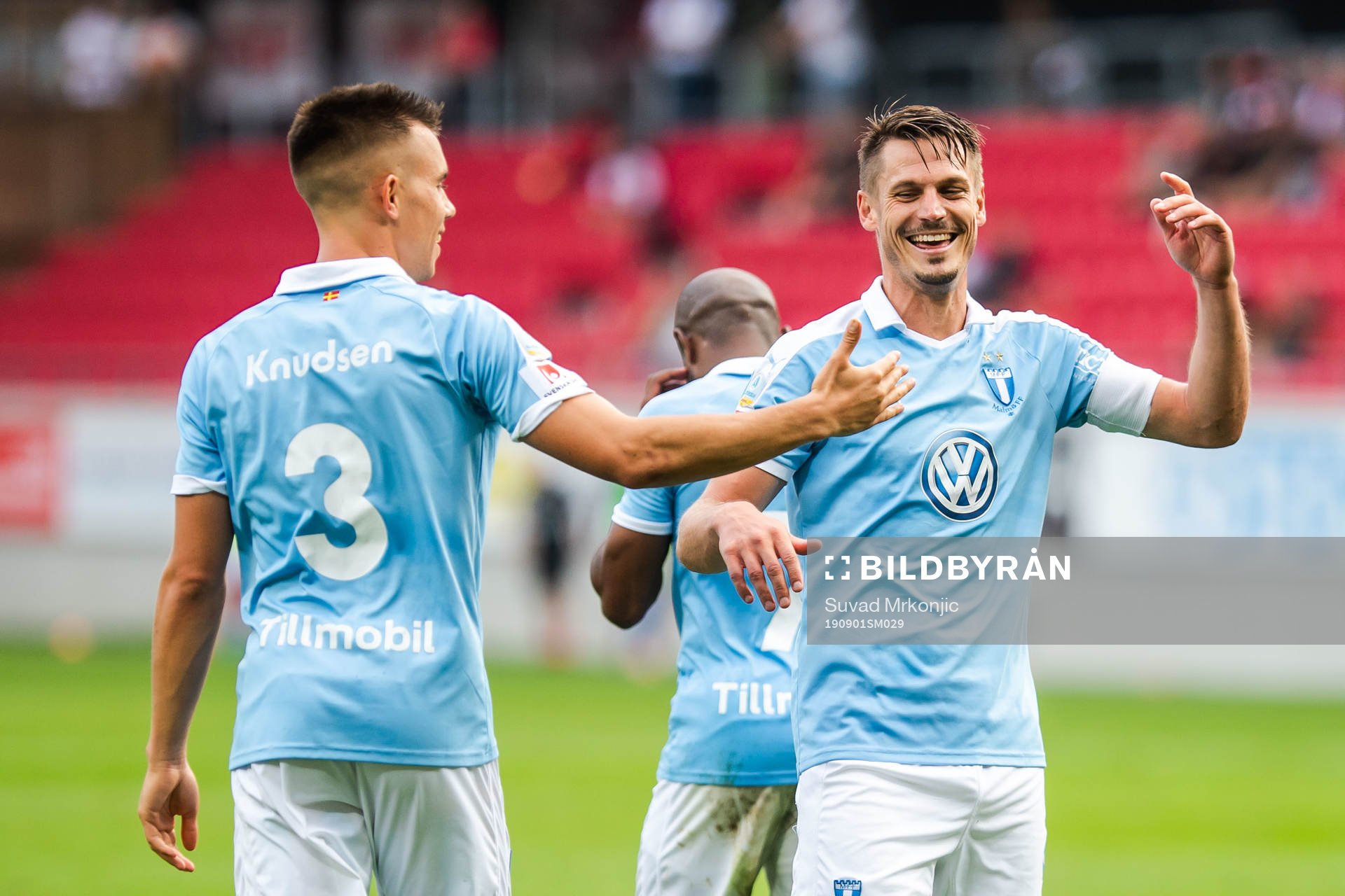 Malmö FFs Markus Rosenberg jublar