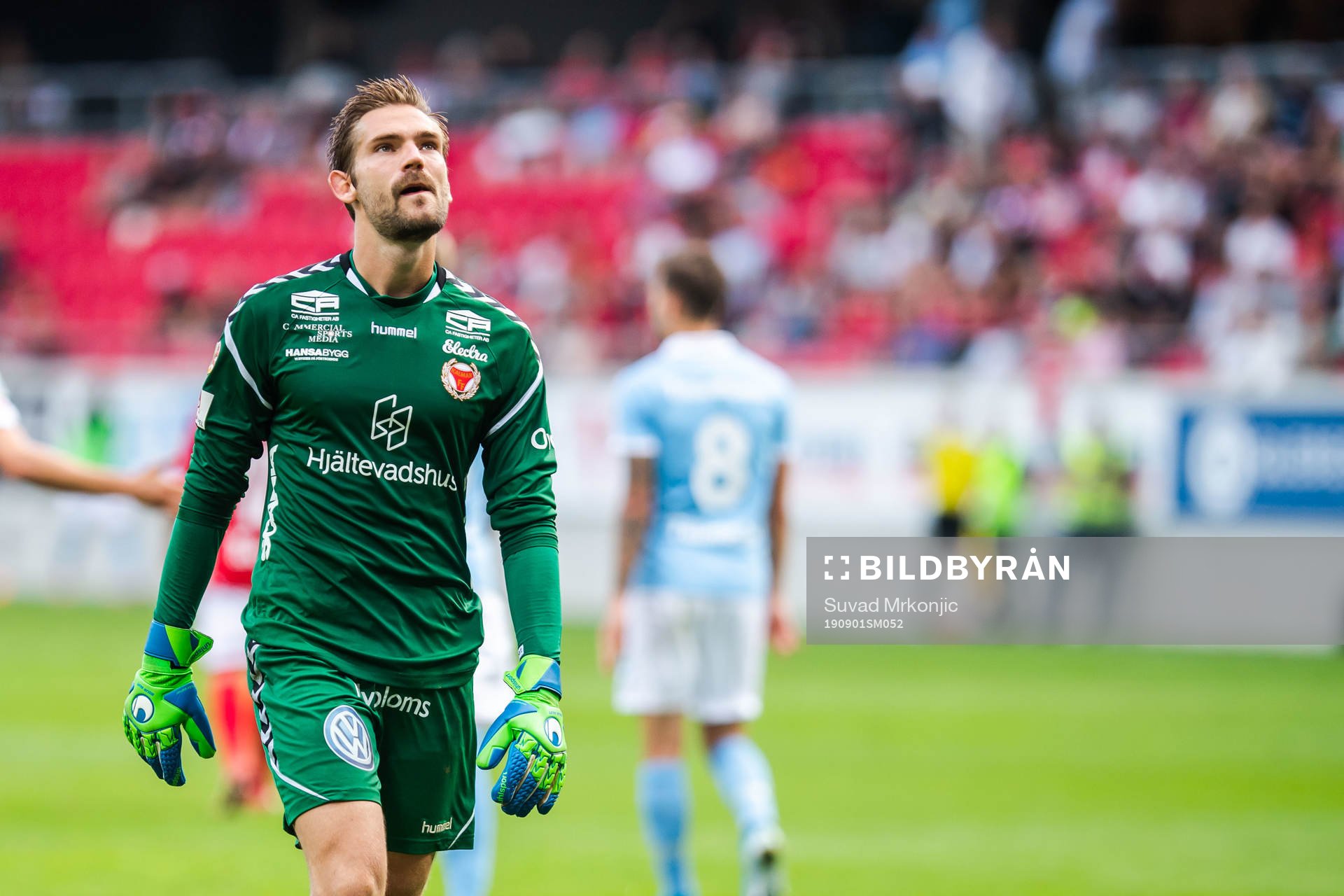 Kalmars målvakt Lucas Hägg-Johansson deppar