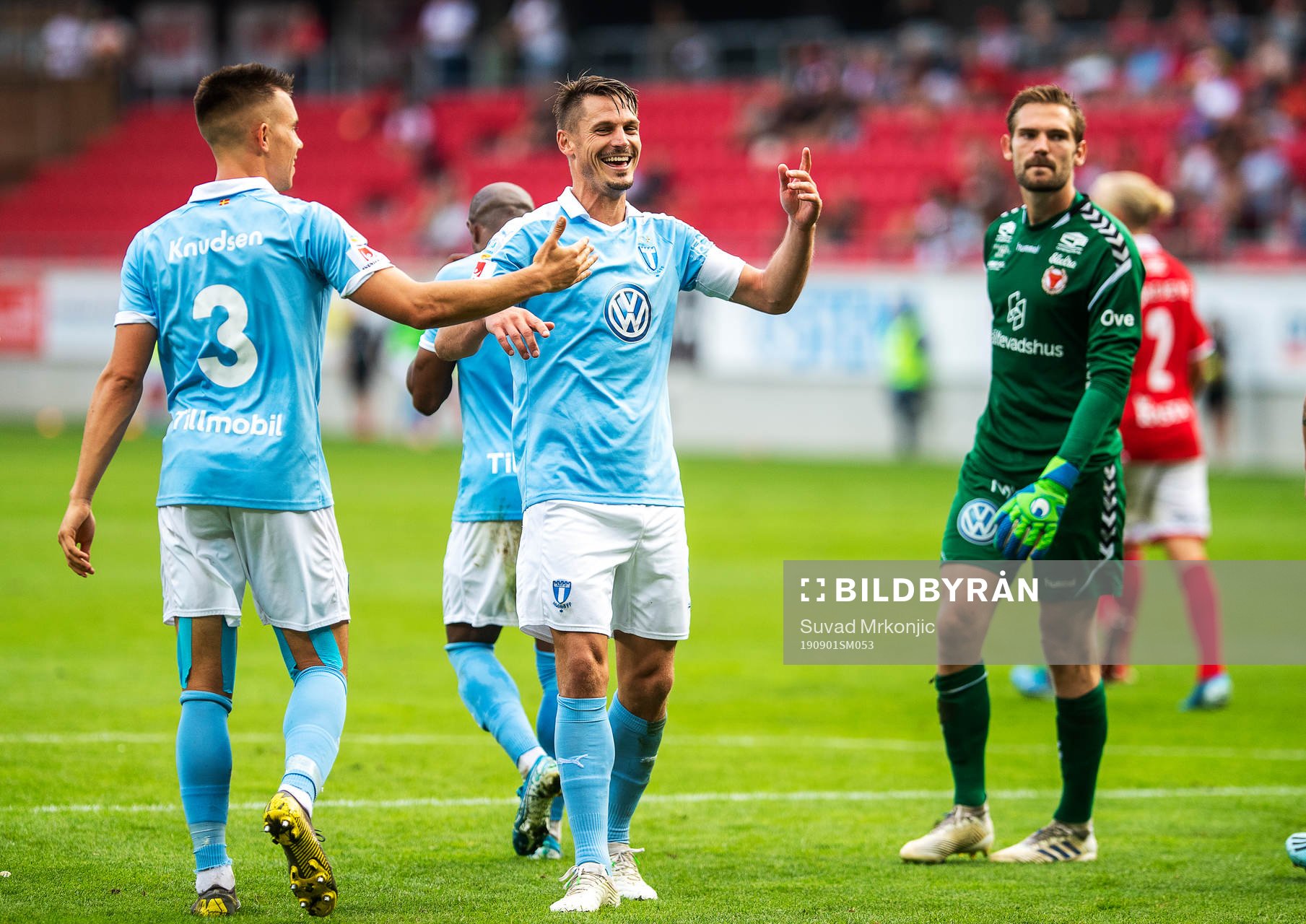 Malmö FFs Markus Rosenberg jublar