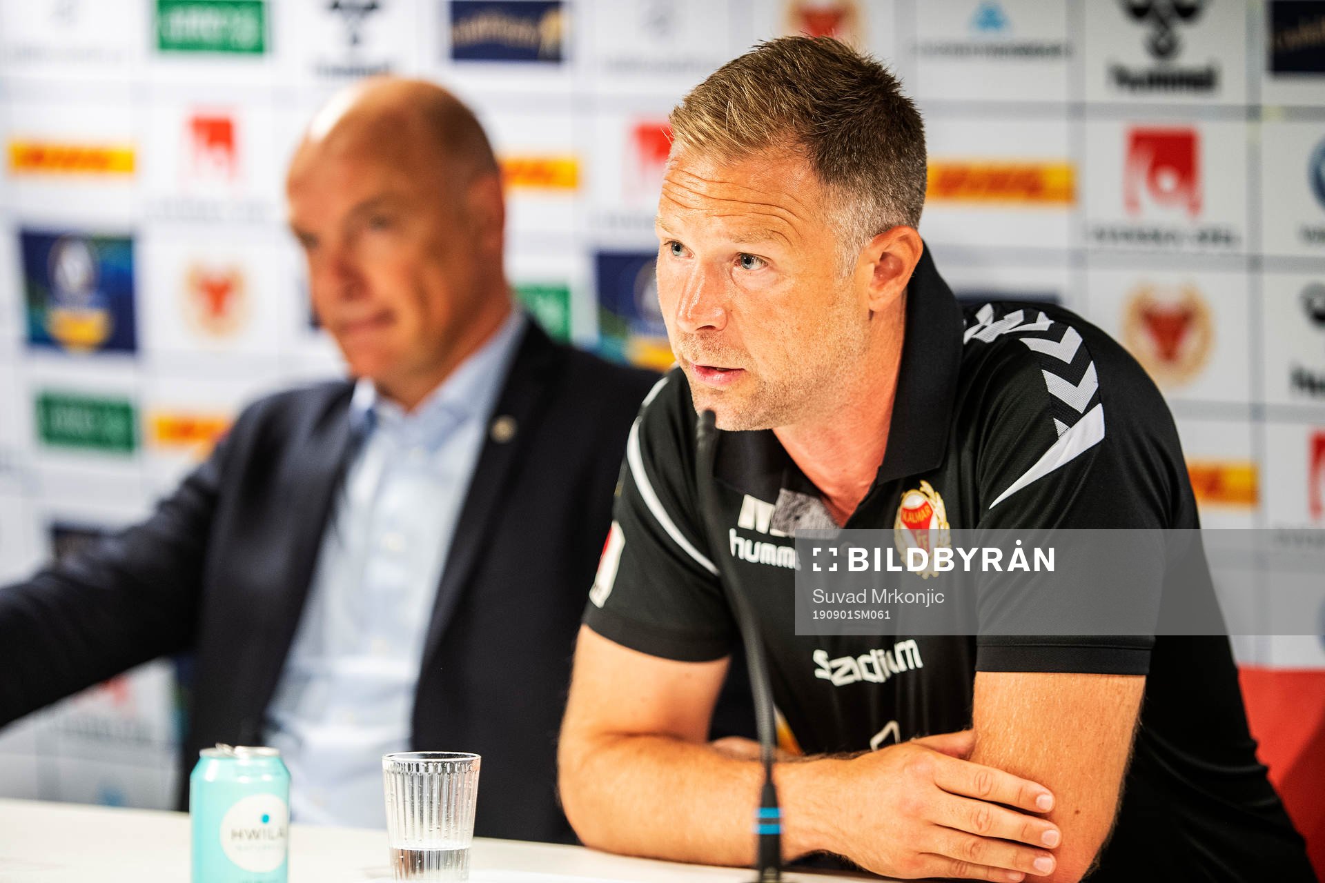 Kalmars tränare Magnus Pehrsson och Malmö FFs tränare