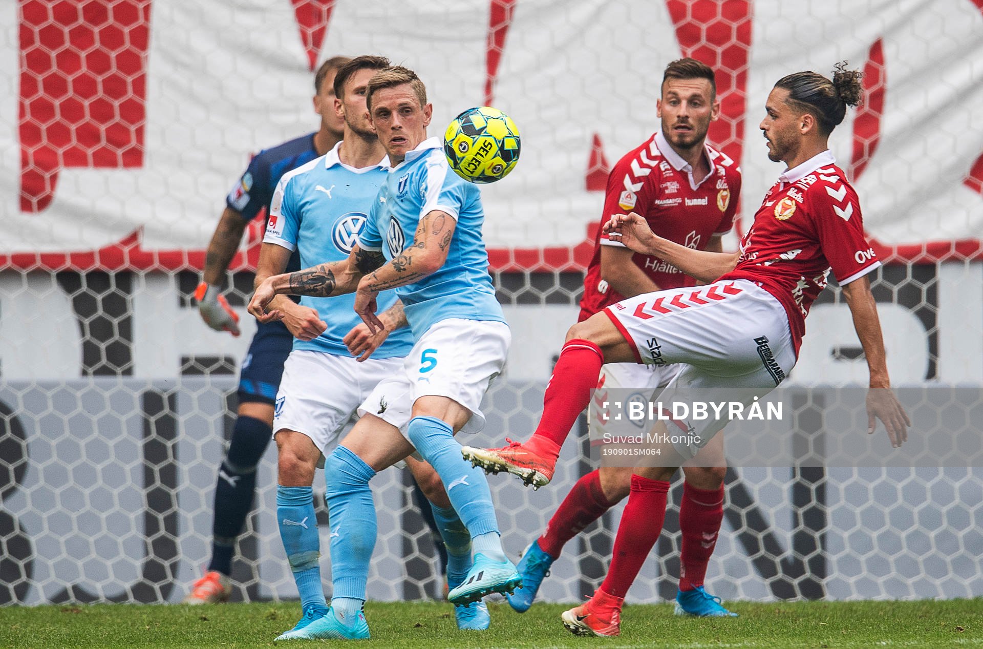 Kalmars Alexander Jakobsen och Malmö FFs Sören Rieks