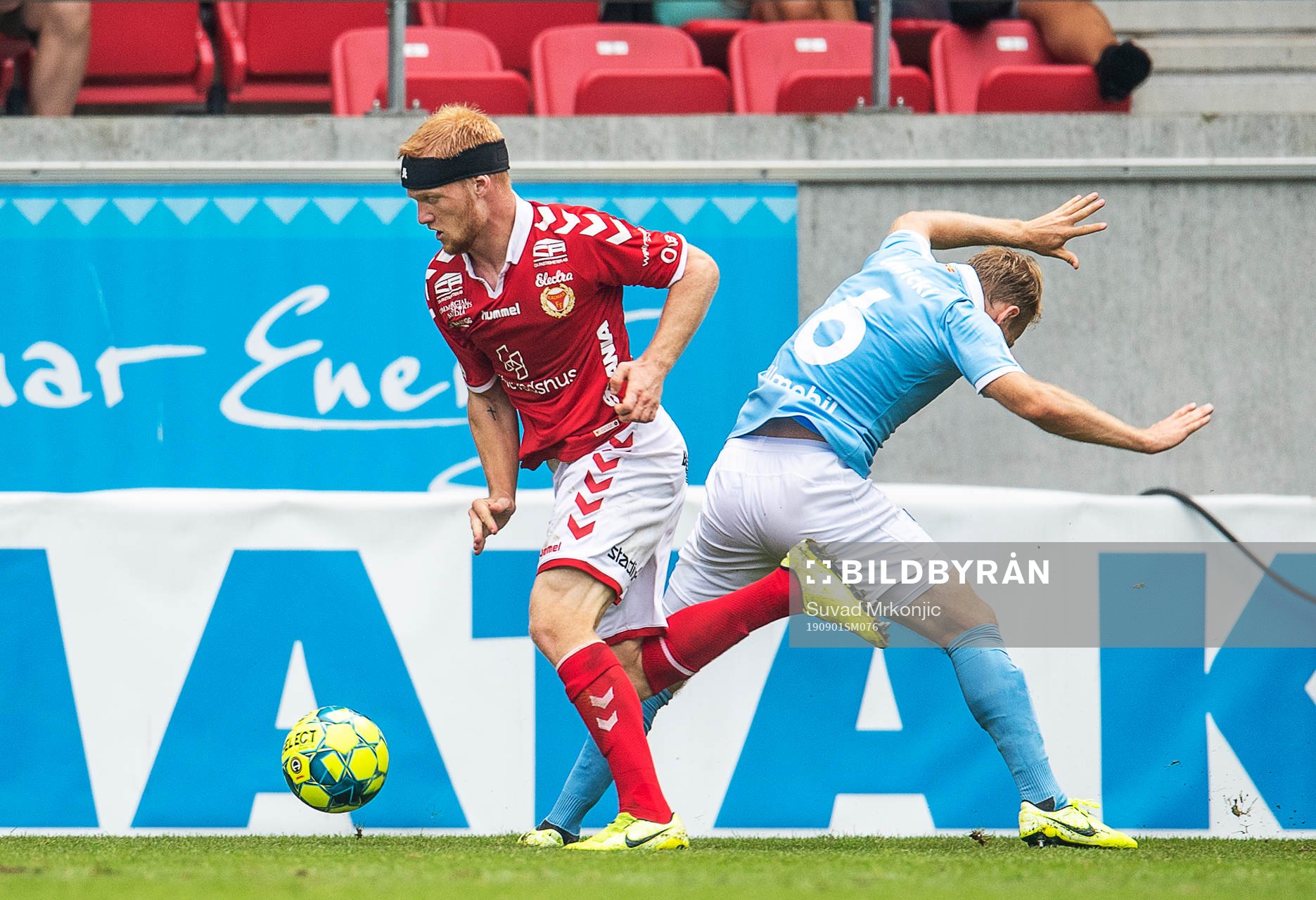 Kalmars Nils Fröling och Malmö FFs Oscar Lewicki