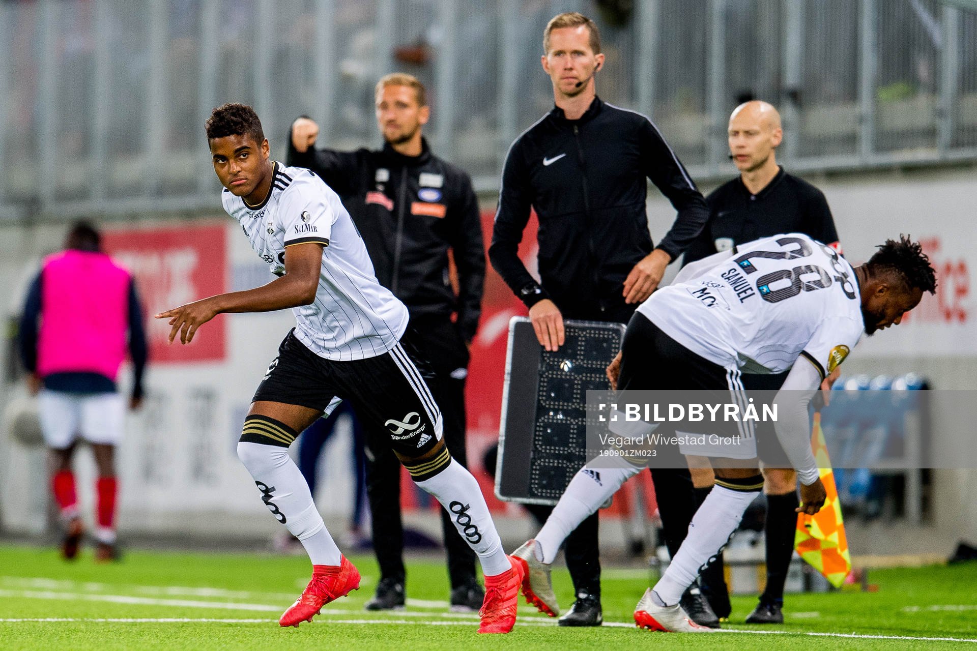 Emil Konradsen Ceide of Rosenborg comes