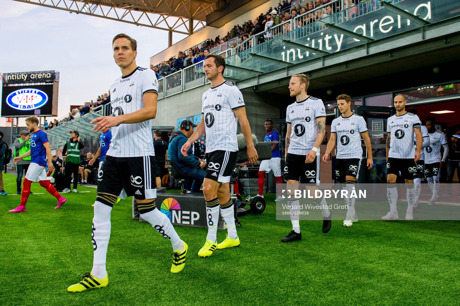 Anders Konradsen and Even Hovland of Rosenborg