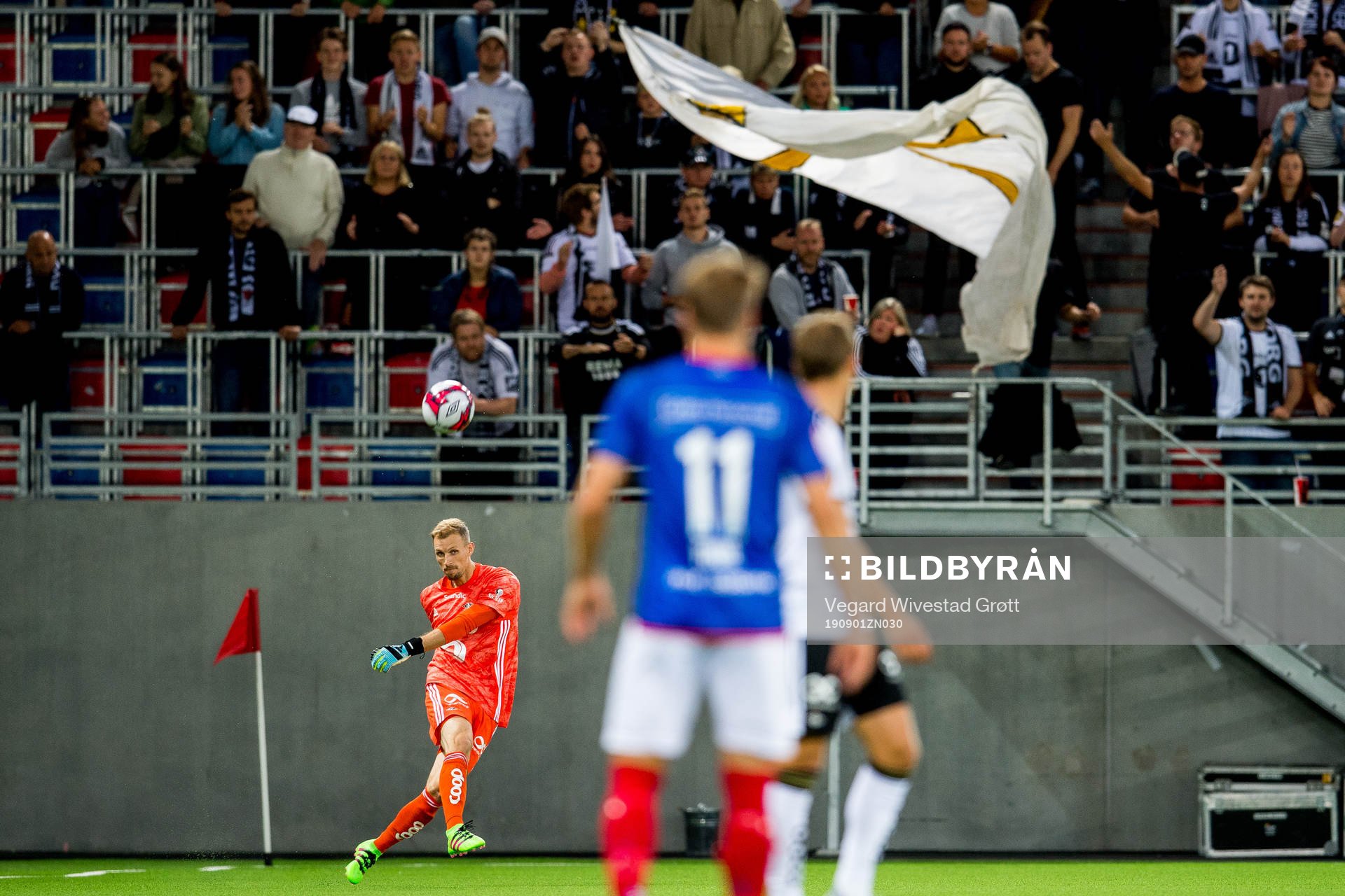 Goalkeeper André Hansen of Rosenborg