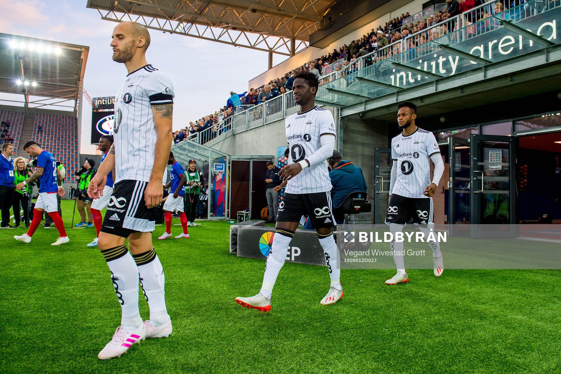 Tore Reginiussen, Babajide David Akintola and Samuel