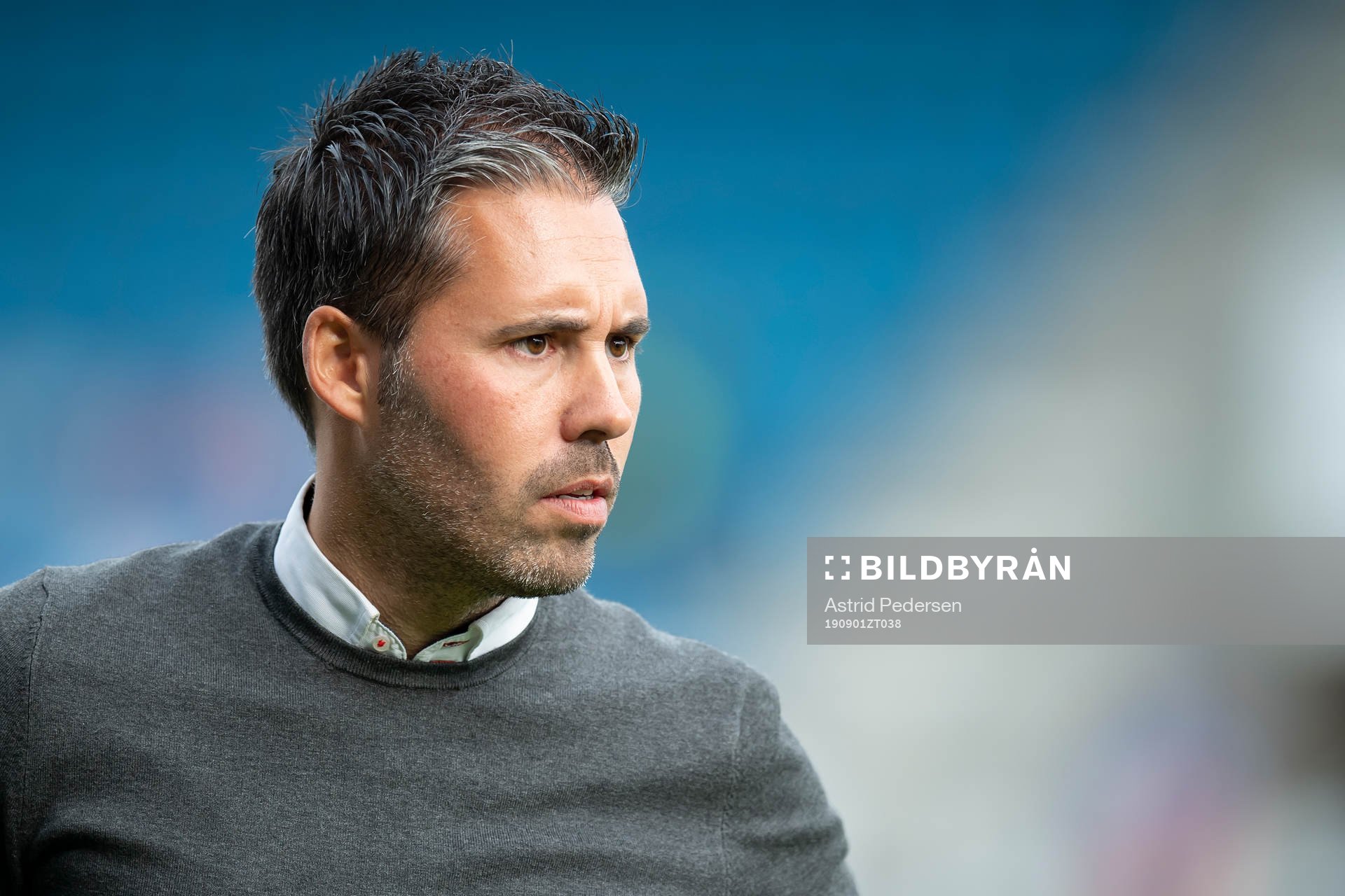 Marti Cifuentes, head coach of Sandefjord, after the OBOS-ligaen football match between Sandefjord and Sandnes Ulf on September 1, 2019 in Sandefjord.