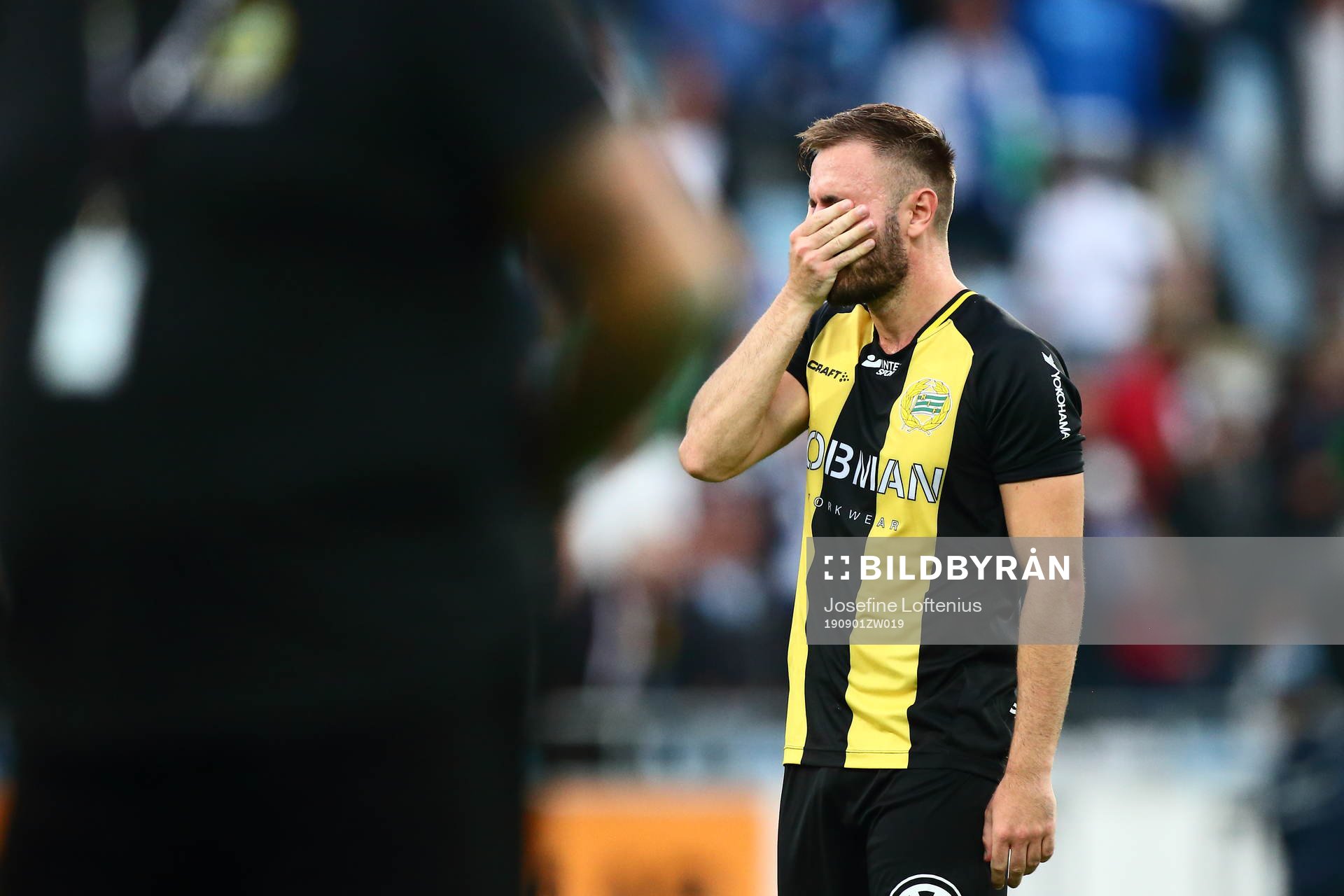 Hammarbys Muamer Tankovic deppar