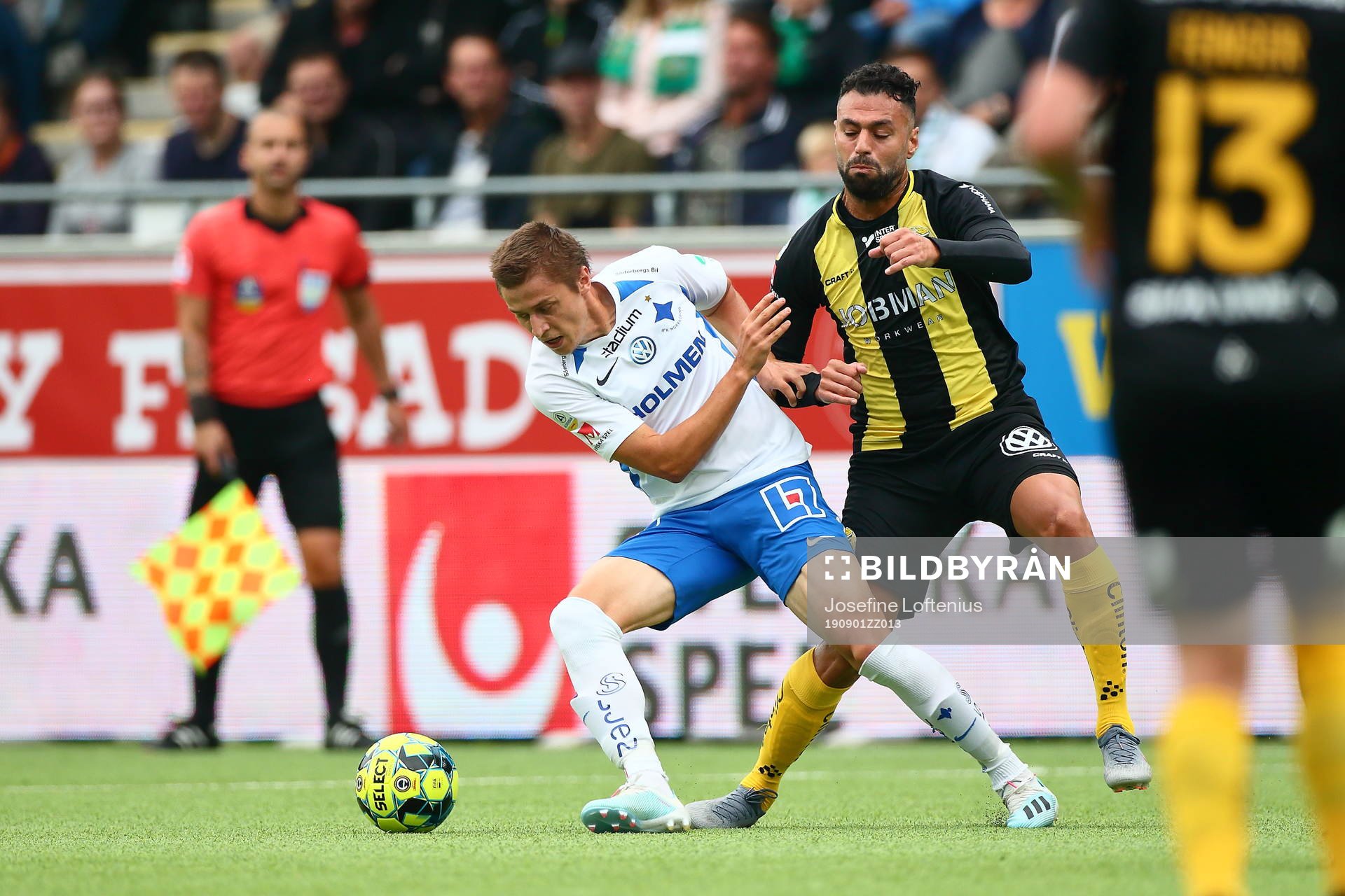 IFK Norrköpings Simon Thern och Hammarbys Imad Khalili