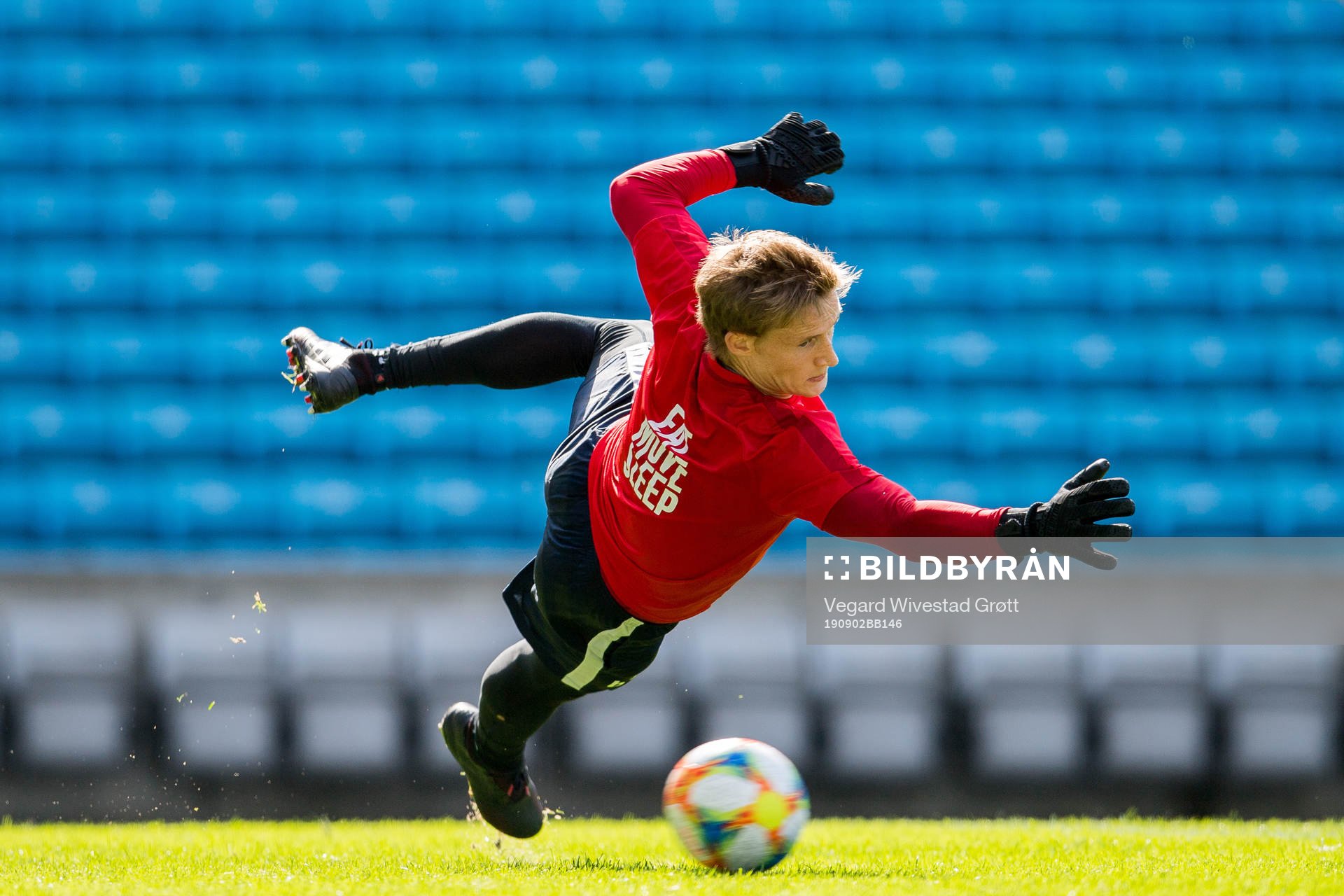 Goalkeeper Sondre Rossbach of Norway