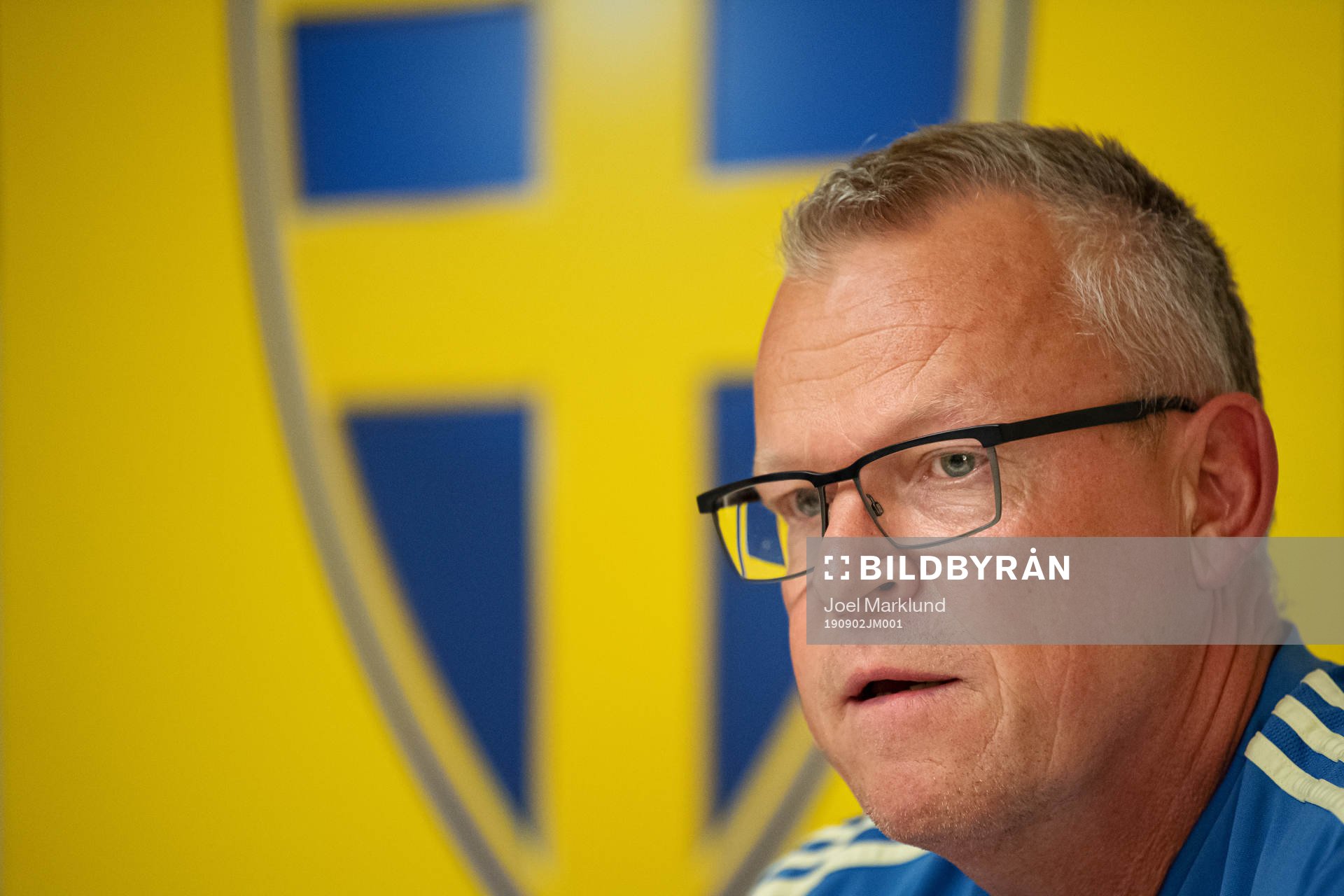 Janne Andersson, head coach of the Swedish national