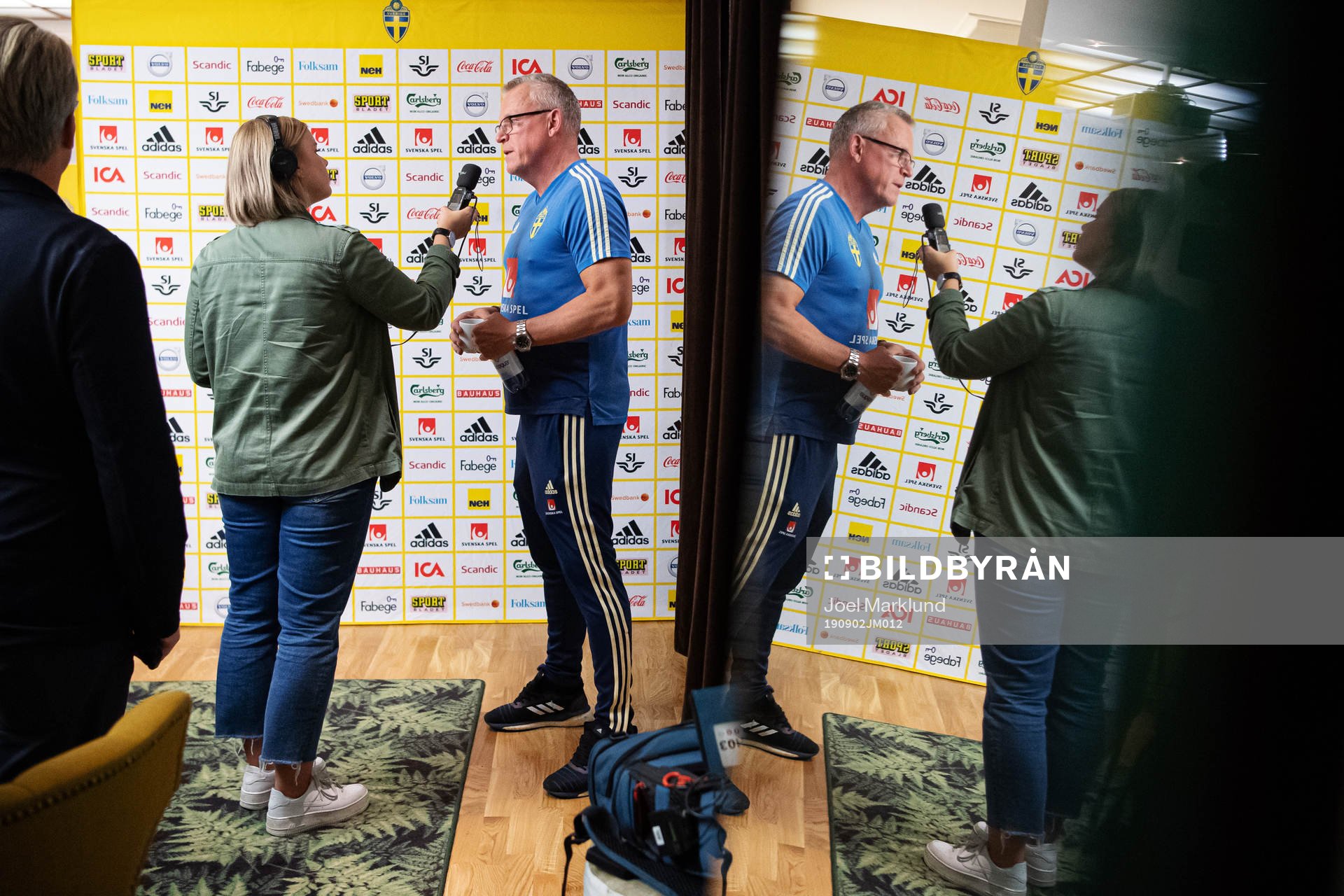 Janne Andersson, head coach of the Swedish national
