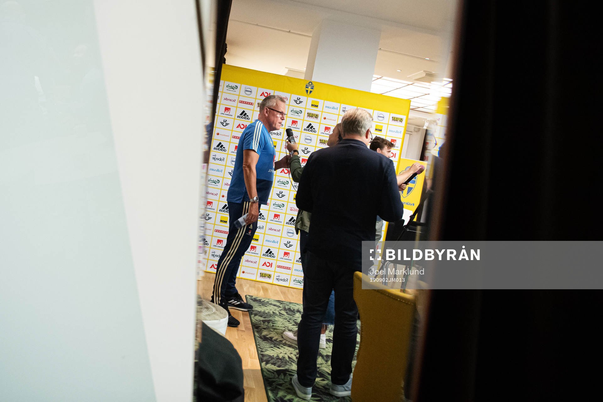 Janne Andersson, head coach of the Swedish national