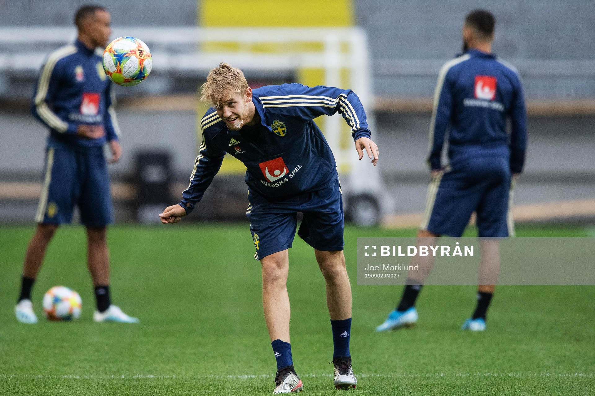 Filip Helander of the Swedish national football team